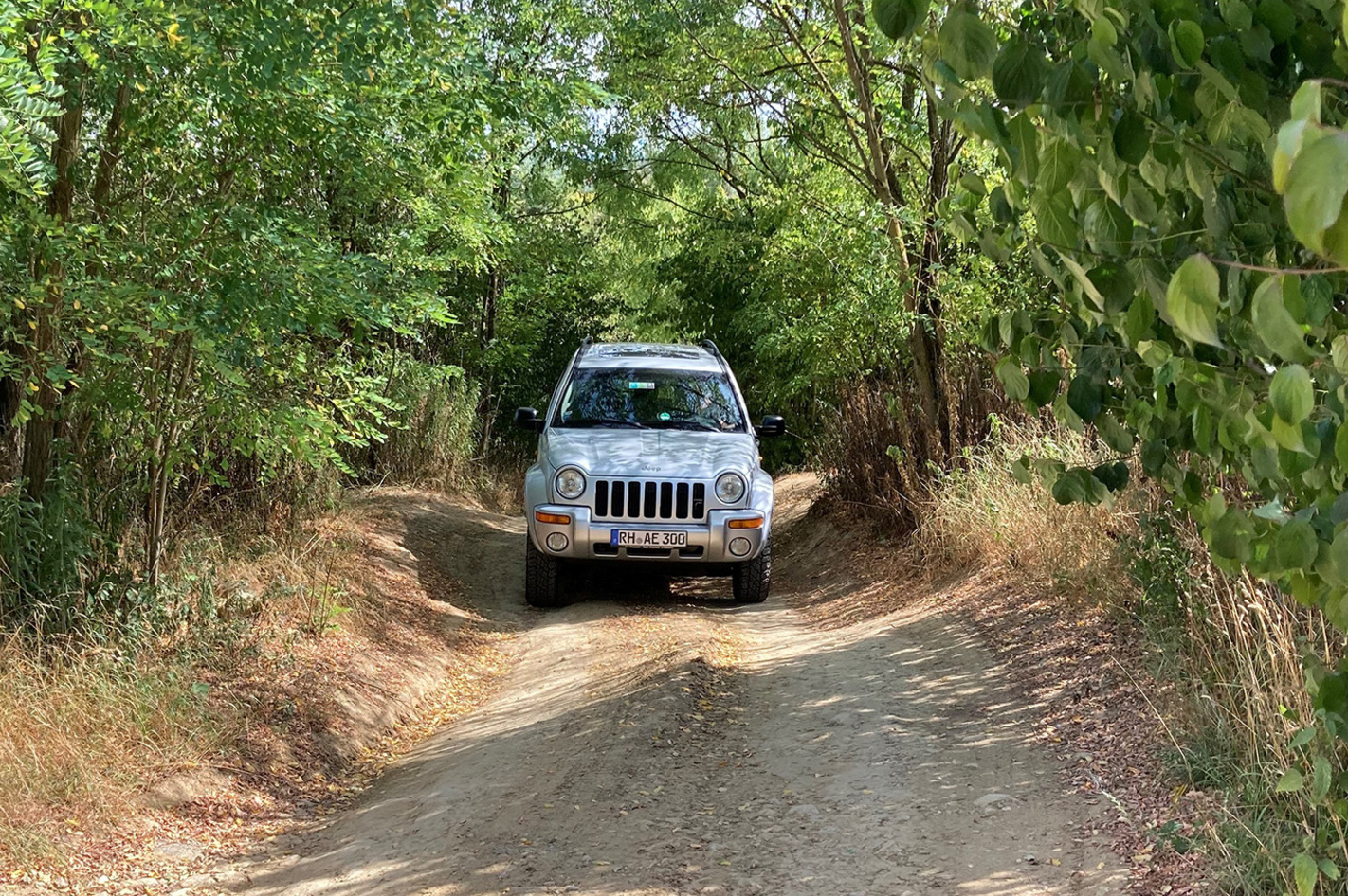 Geländewagen offroad fahren (Jeep Cherokee XJ) Großmehring