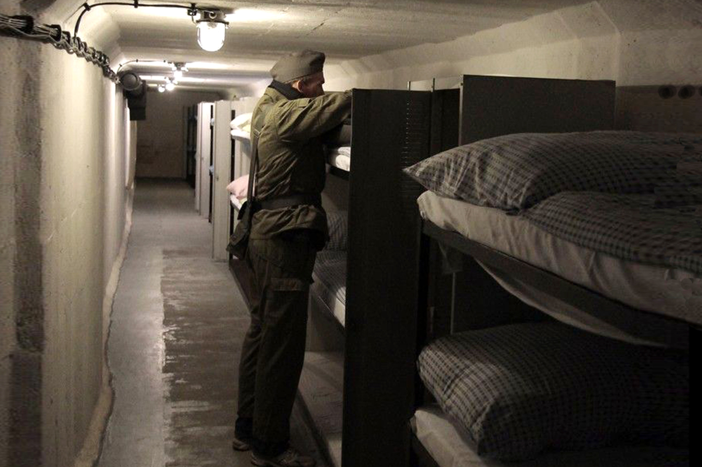 Übernachtung im Bunker-Hotel bei Ilmenau für 2 in Frauenwald