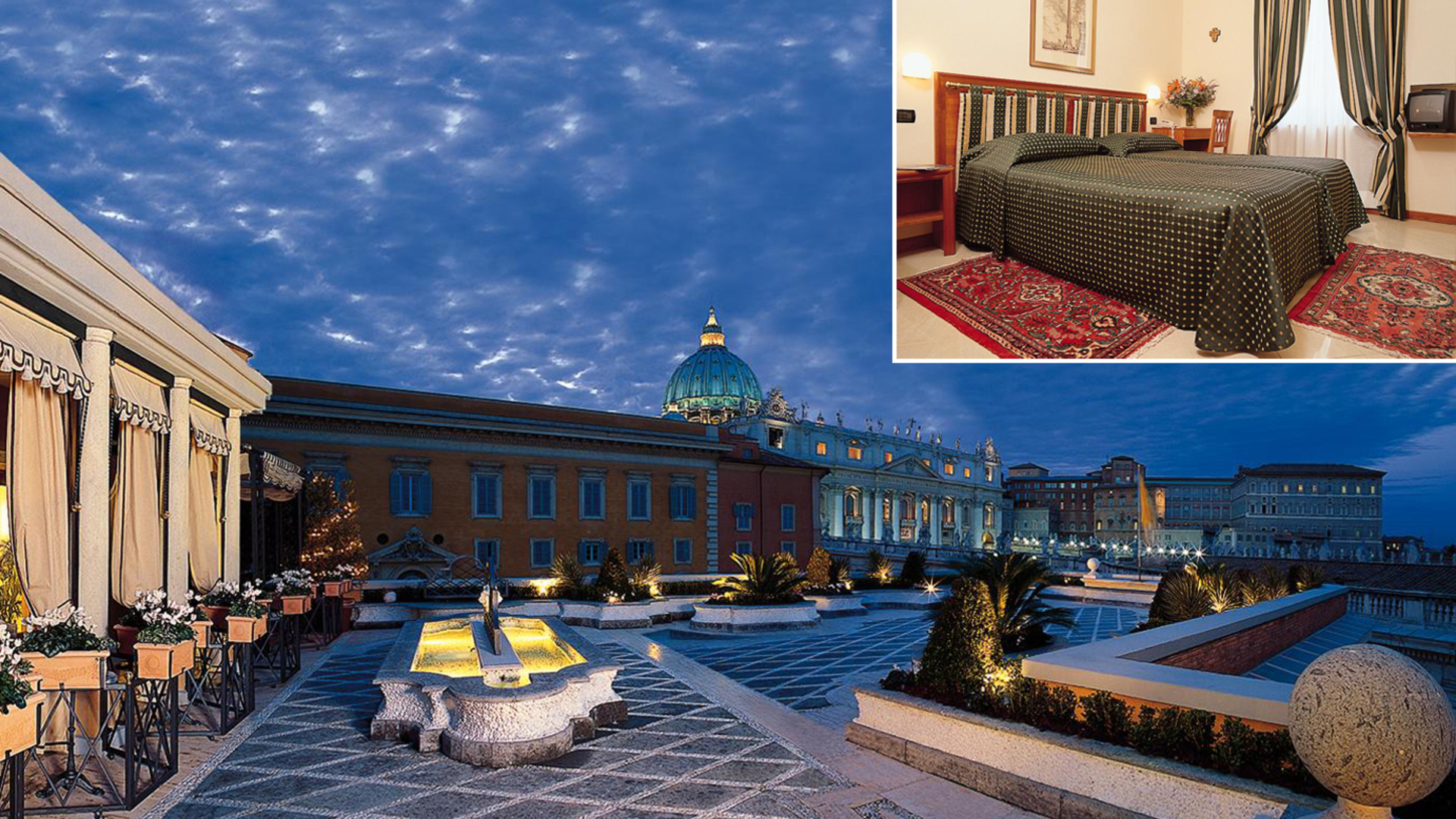 Übernachtung am Vatikan für 2 in Rom