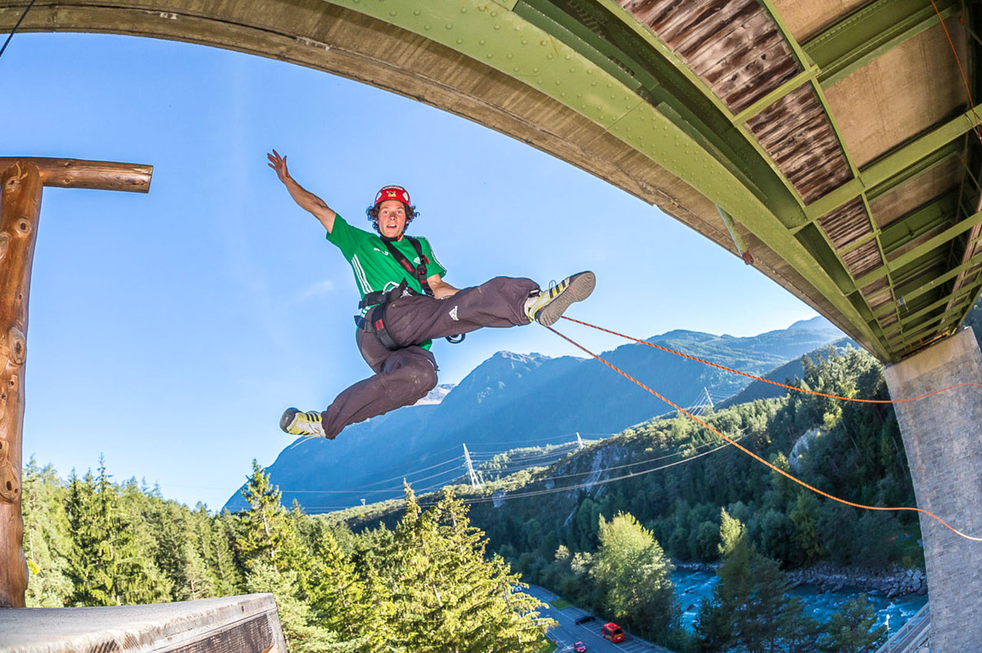 Canyoning und Mega Swing im Ötztal