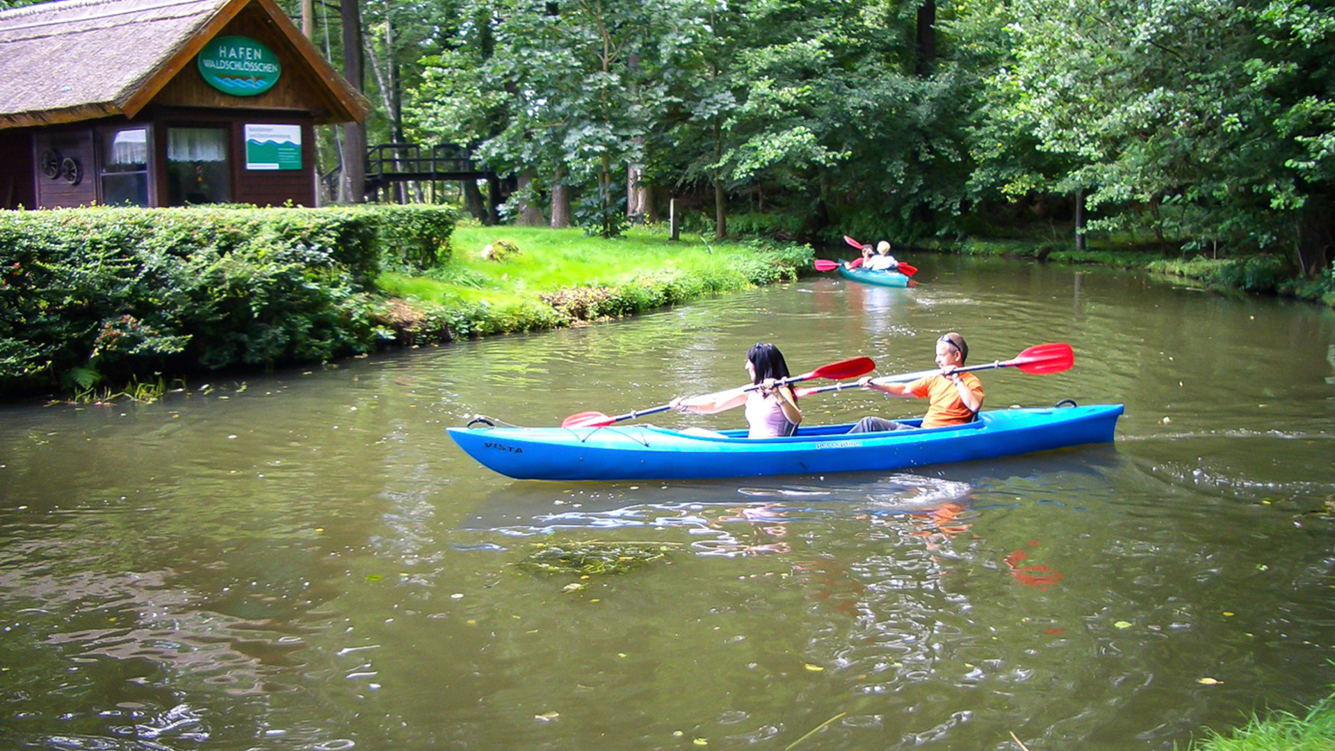 Kanu-Tour auf der Spree