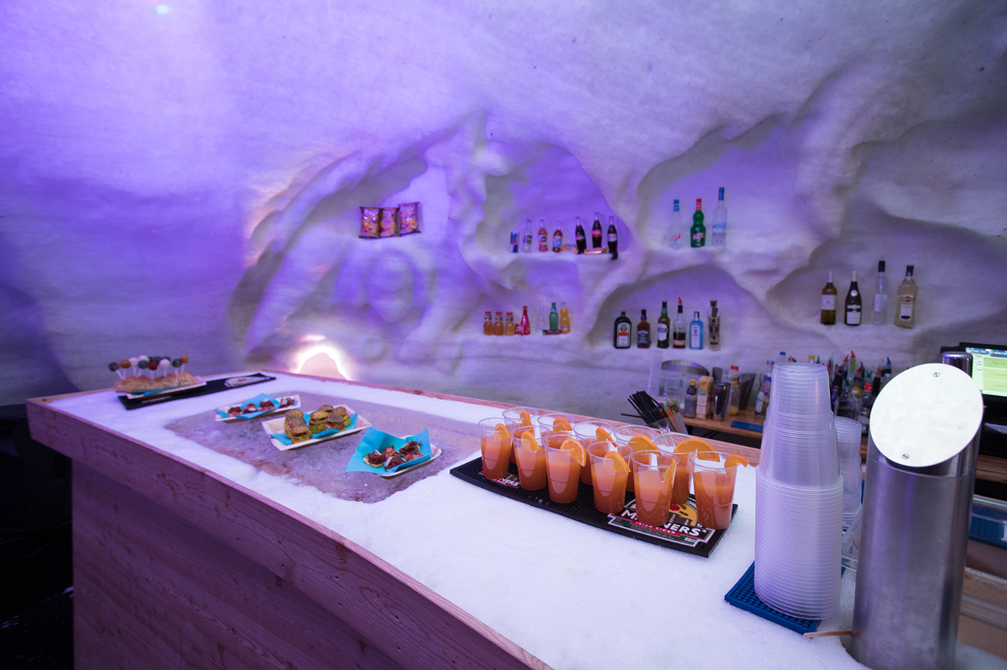 Iglu Fondue für 2 in Avoriaz