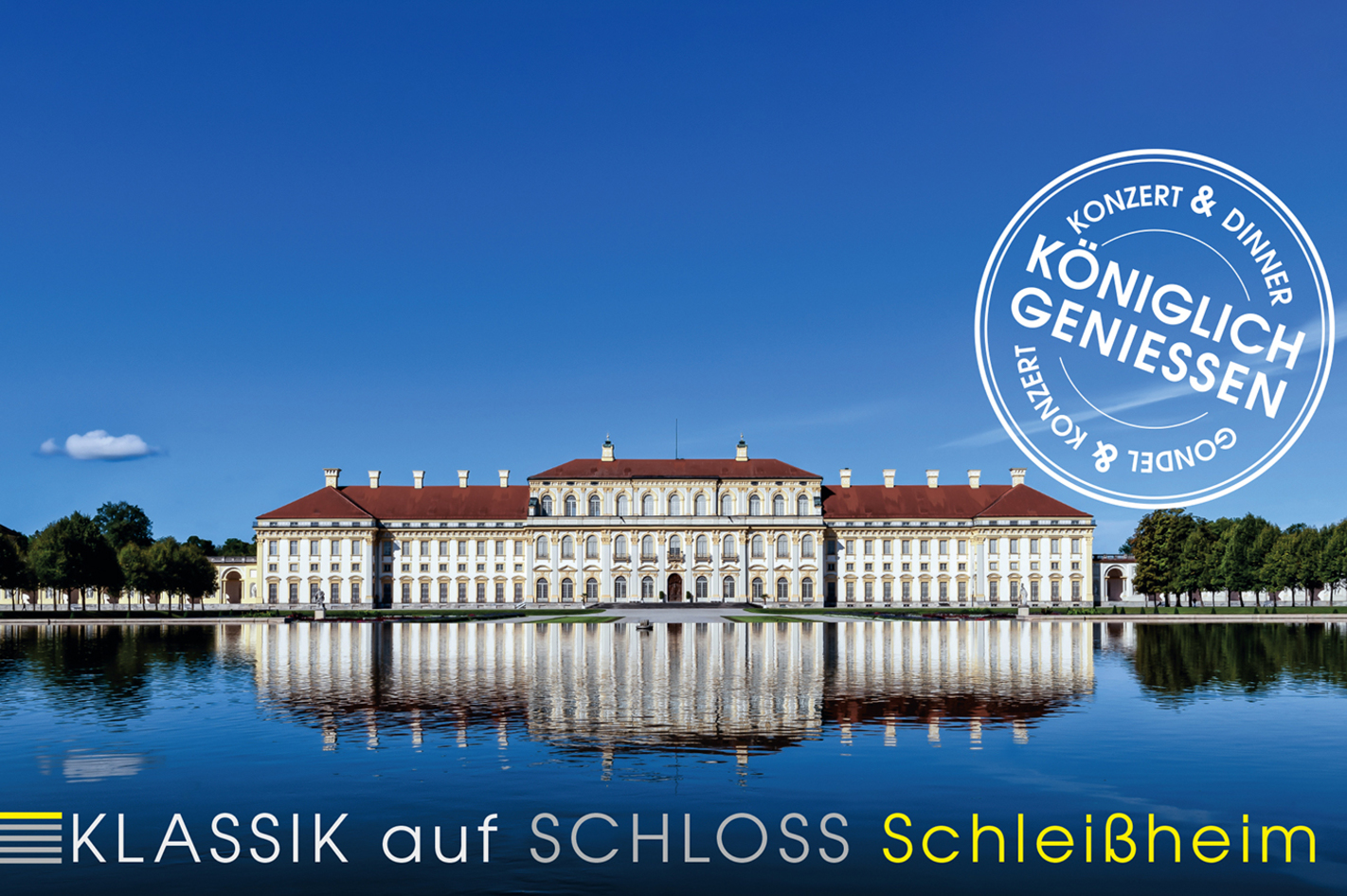 Konzert-Dinner im Schloss Schleißheim für 2