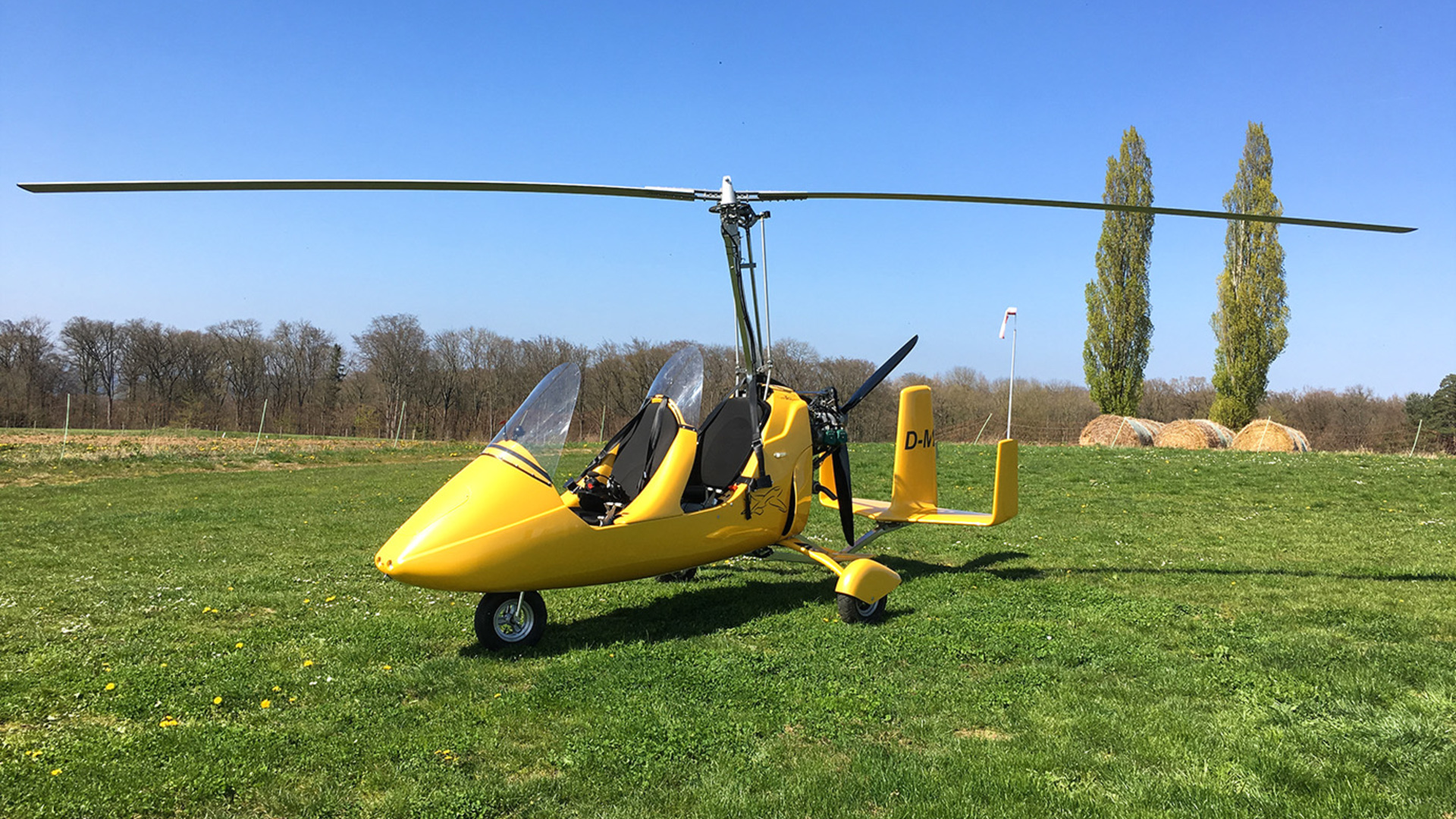 Tragschrauber selber fliegen Speyer (60 Min.)