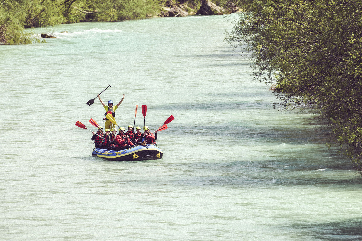 Rafting-Halbtagestour auf der Isar Lenggries