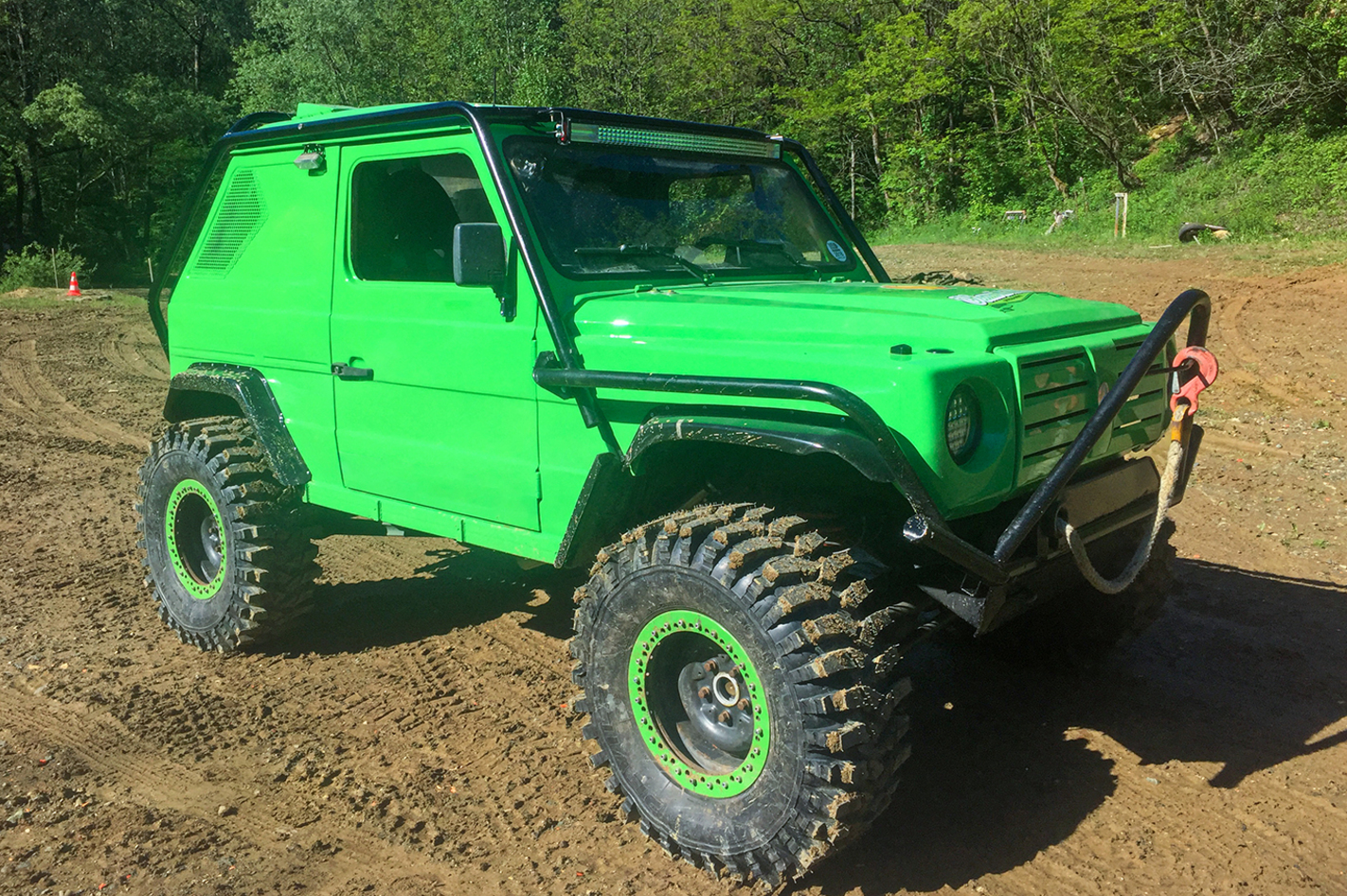 Mercedes G Offroad Challenge in Thalheim bei Wels