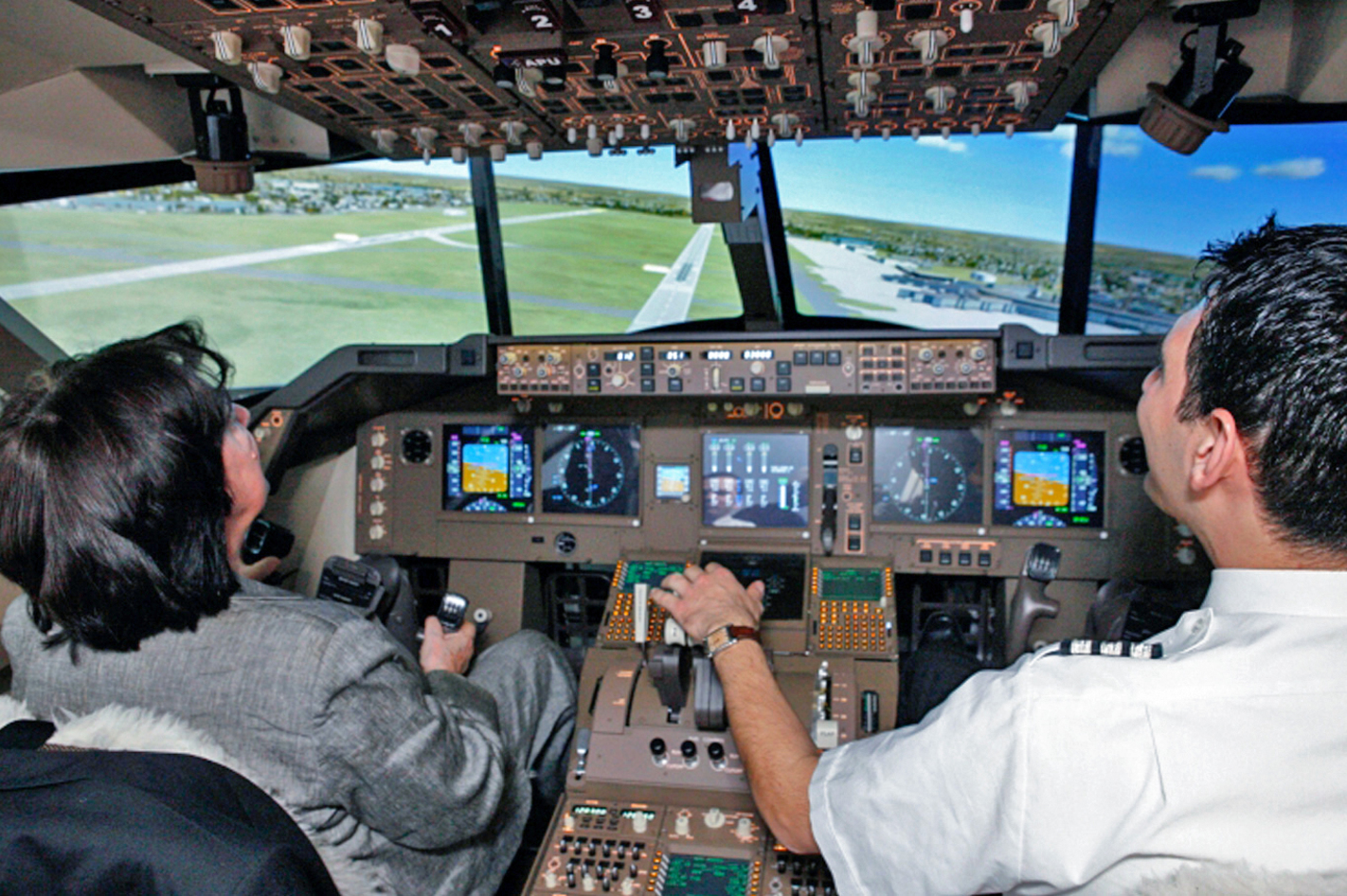 Flugsimulator Boeing 747 in Köln