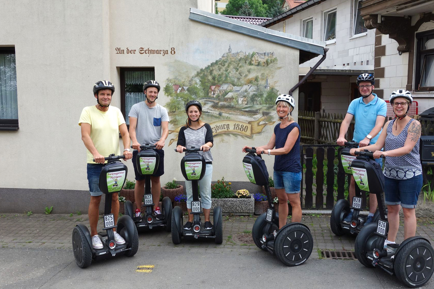 Segway fahren in Schwarzburg –  in Ca. 1,5 Stunden (inklusive Einweisung)