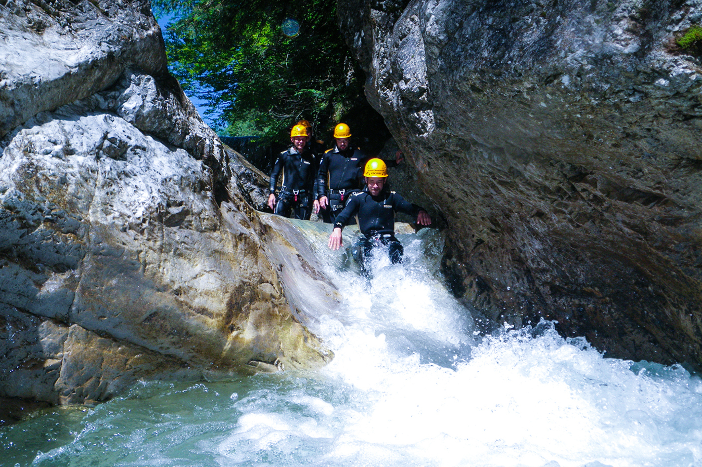 Einsteiger Canyoning Tour Kiefersfelden (3 Stunden)