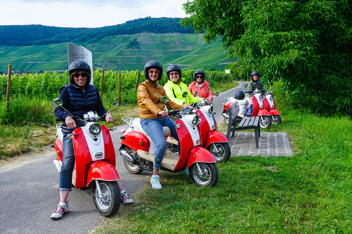 Geführte Mofa Tour in Zeltingen Rachtig für 2