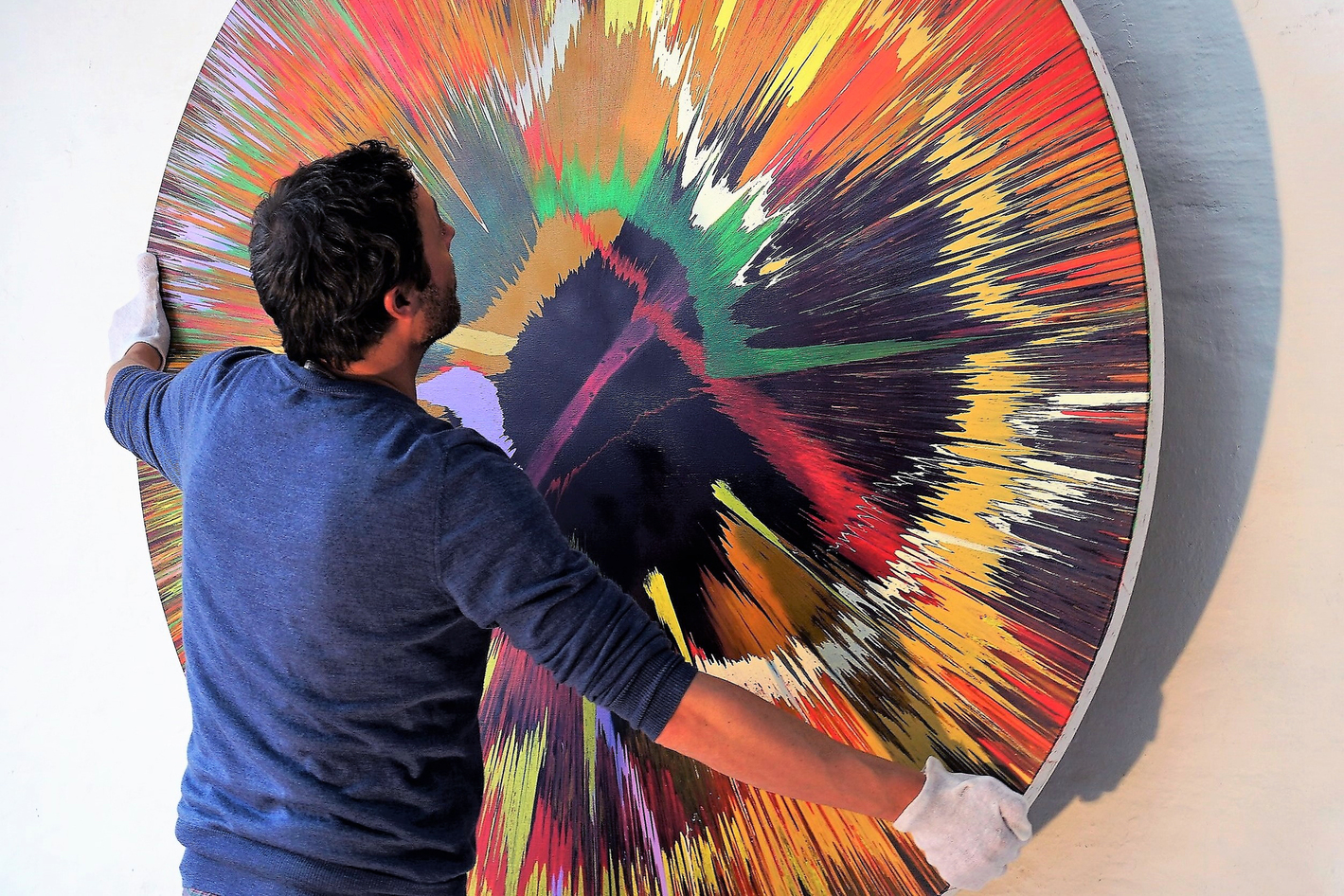 Malkurs Spin Painting