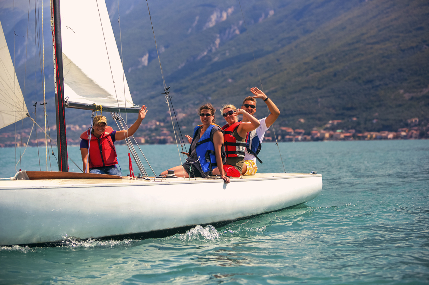 Segeltörn auf dem Gardasee für 2