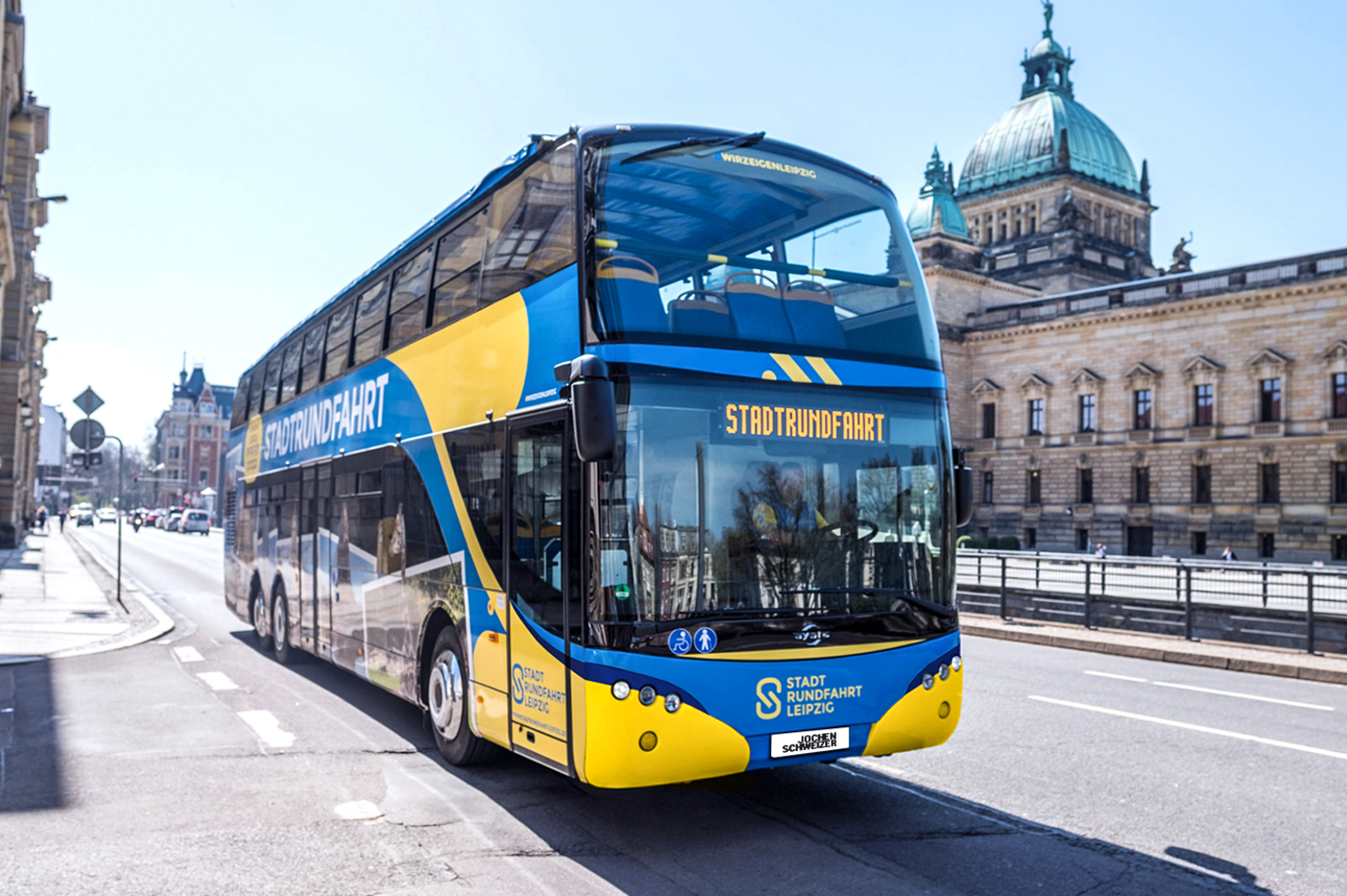 Stadtrundfahrt durch Leipzig