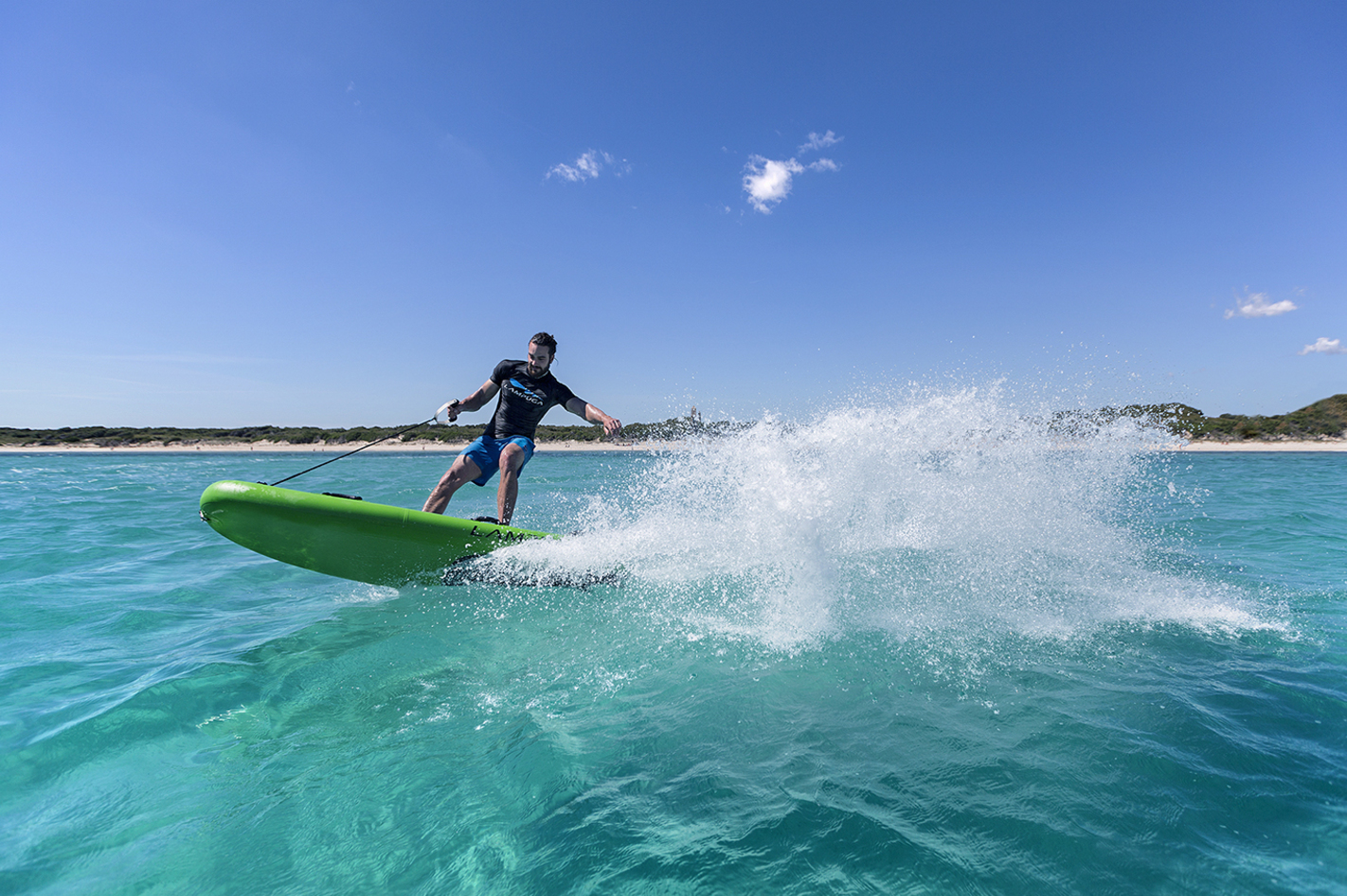 Jetboarden in Warnemünde in Rostock-Warnemünde