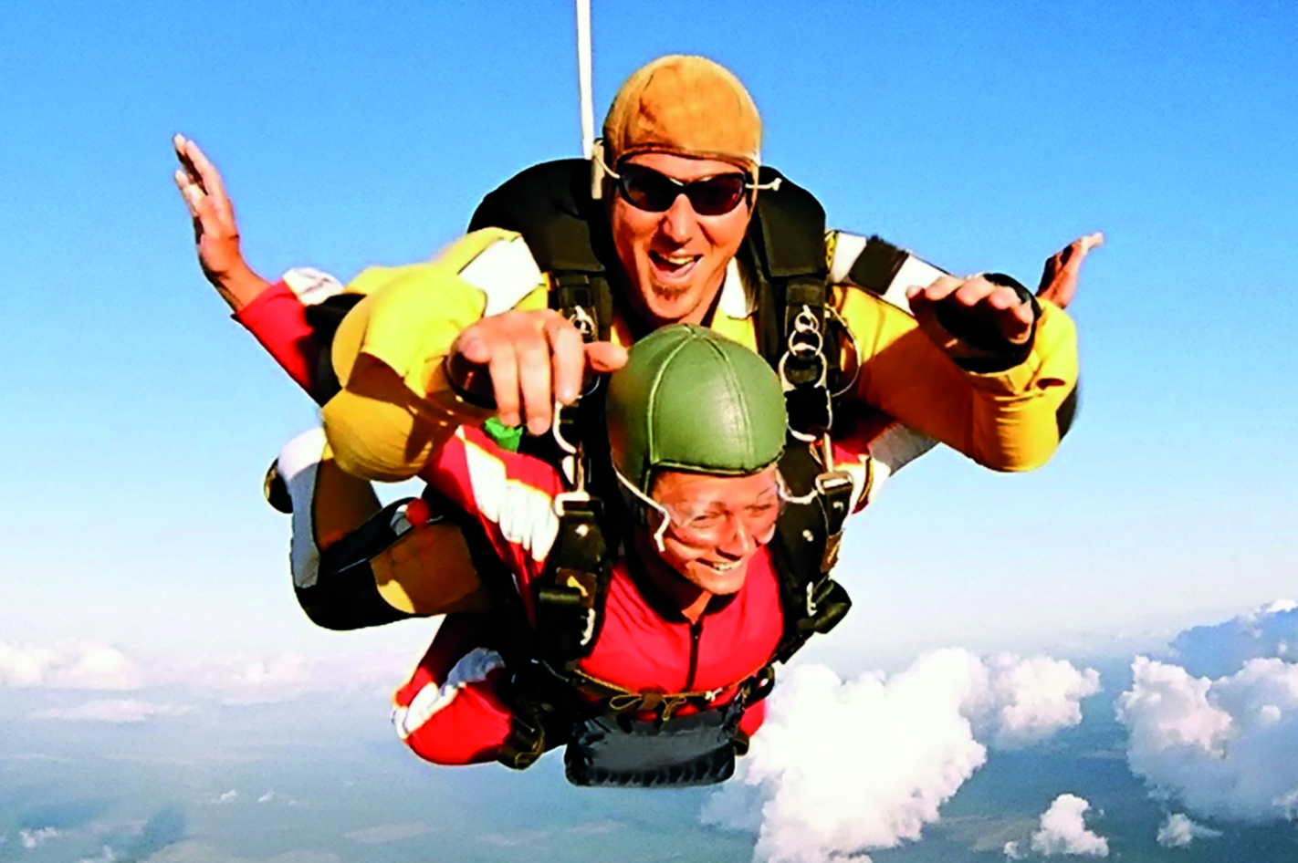 Fallschirm-Tandemsprung für 5 Freunde in Hasenmoor