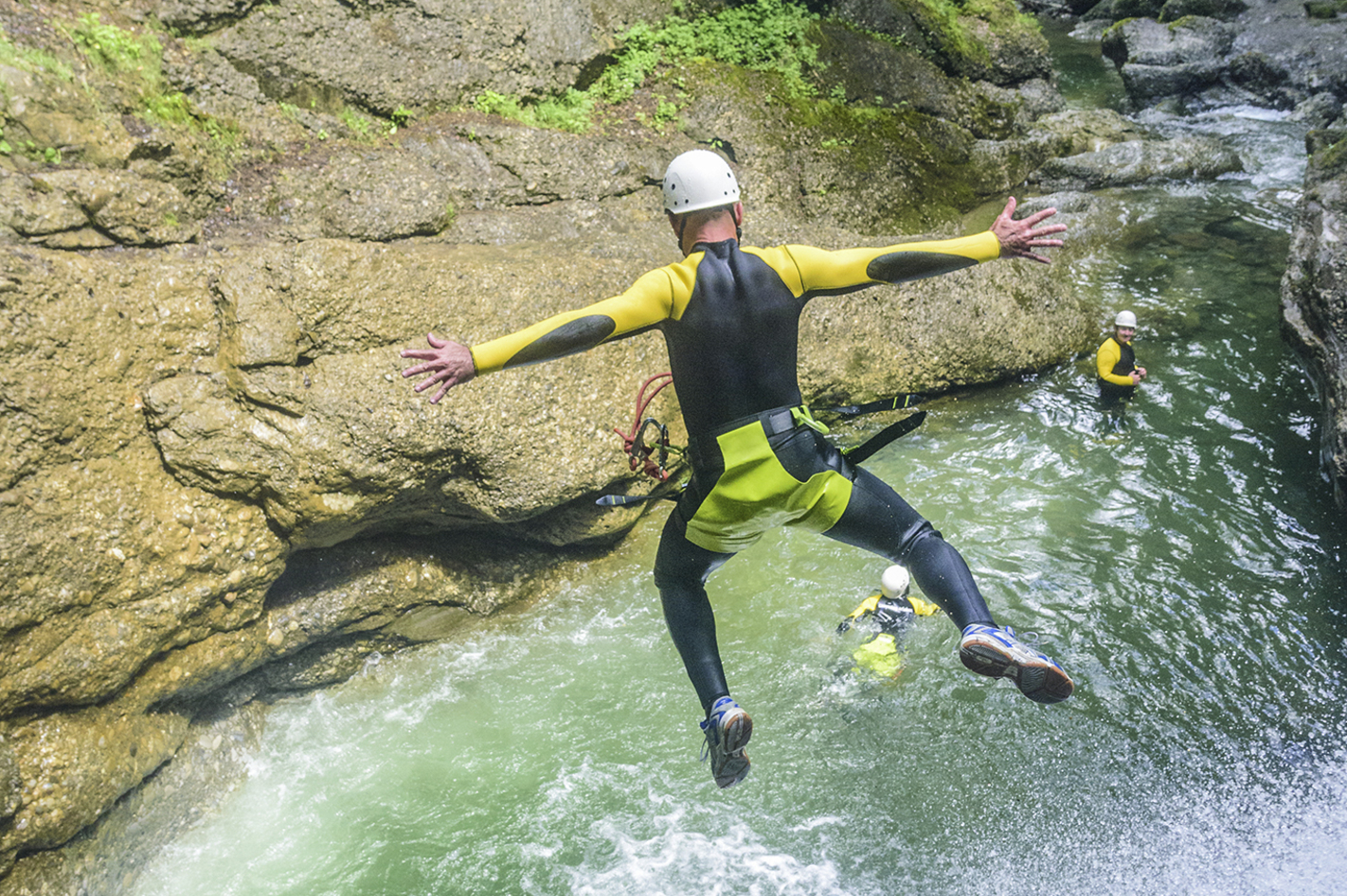 Canyoning Fortgeschrittene Salzburg