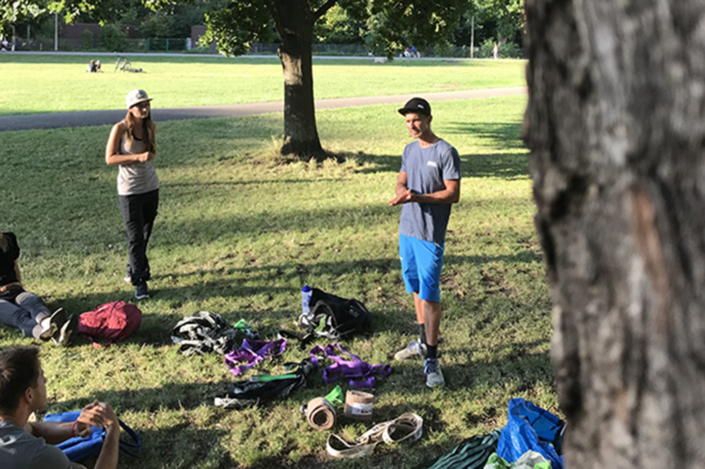 Slackline-Workshop