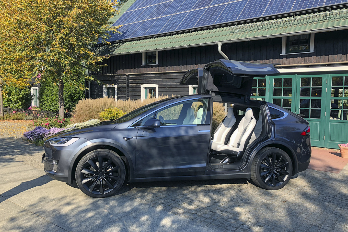 Tesla Model X mieten Burg (4 Std.)