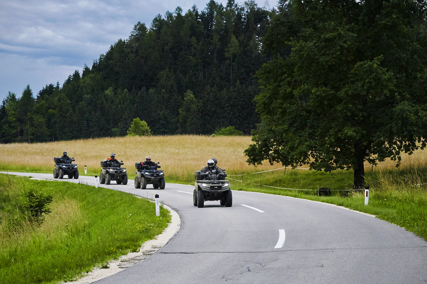 Quad Tour Freibacher Stausee in Strau