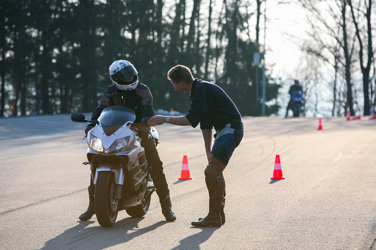 Motorrad fahren