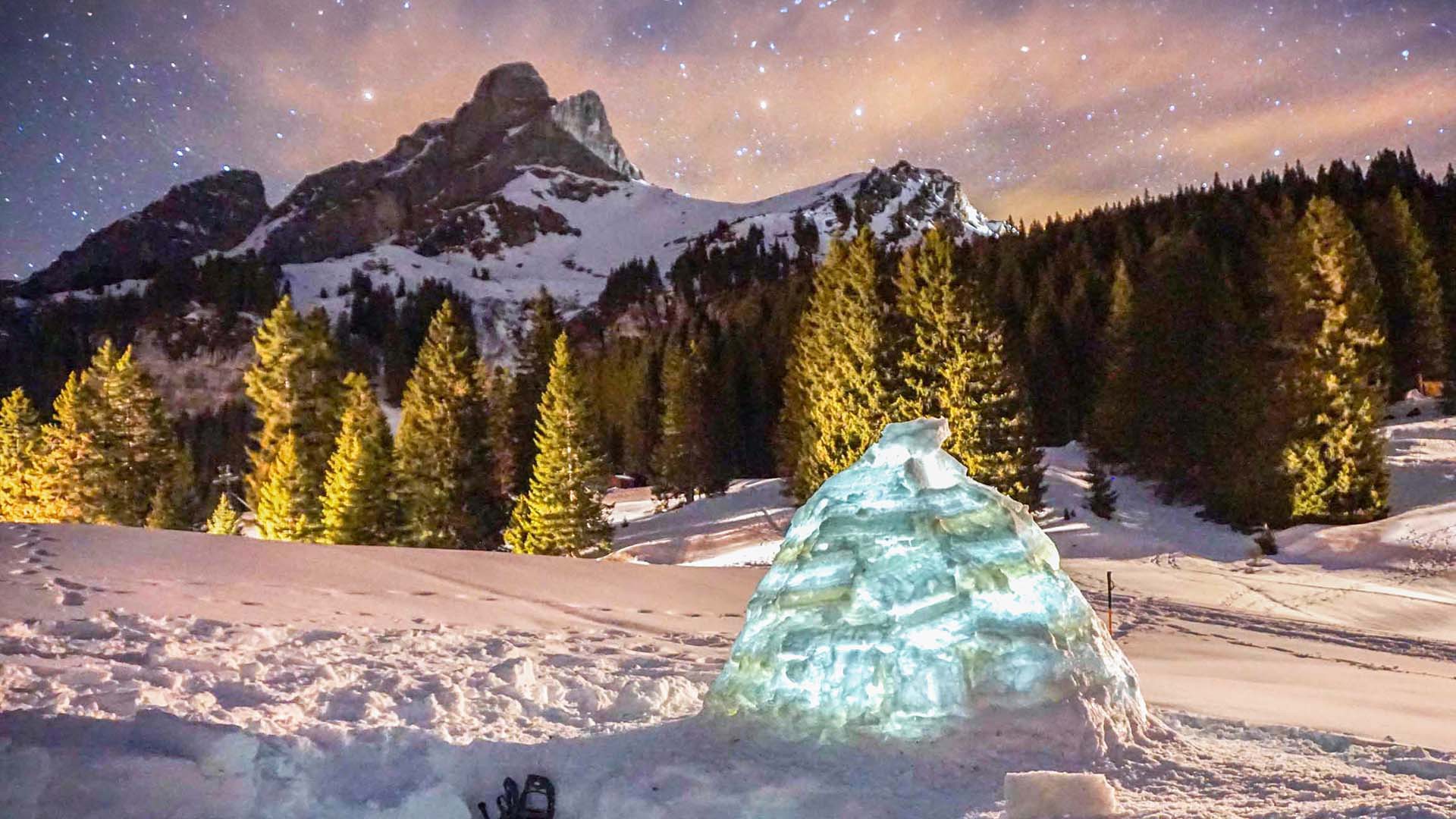 Iglubau mit Übernachtung in Braunwald (1 Nacht)