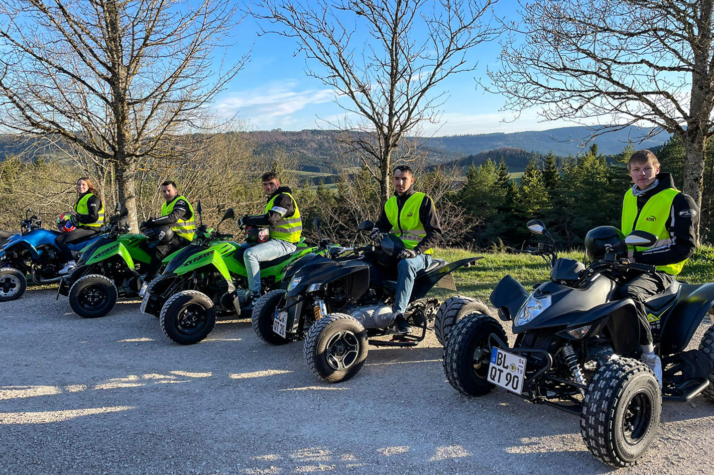 Quad Schnuppertour Zollernalb in Bisingen