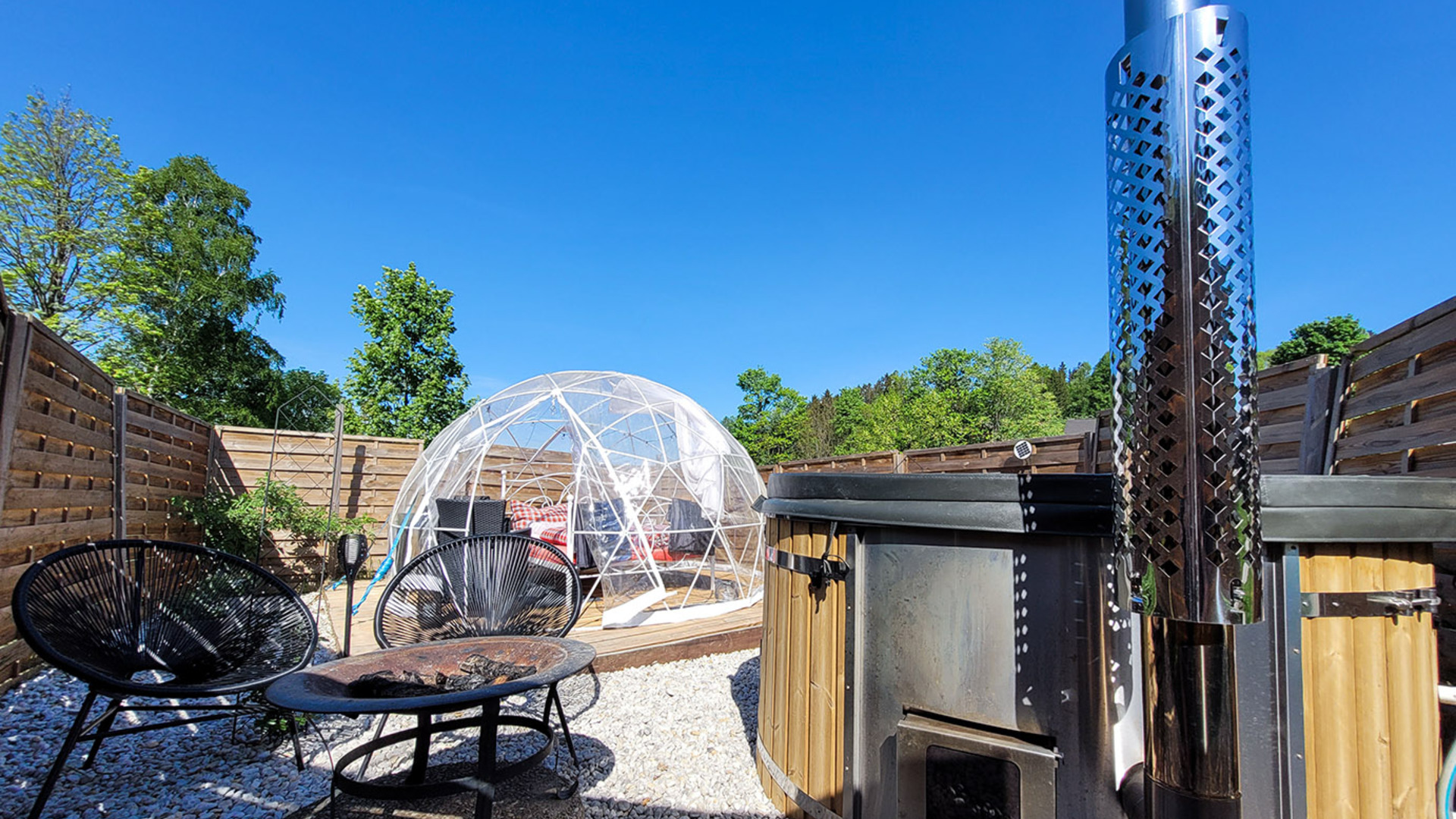 Bubble Hotel Neuhaus an der Eger für 2 (2 Nächte)