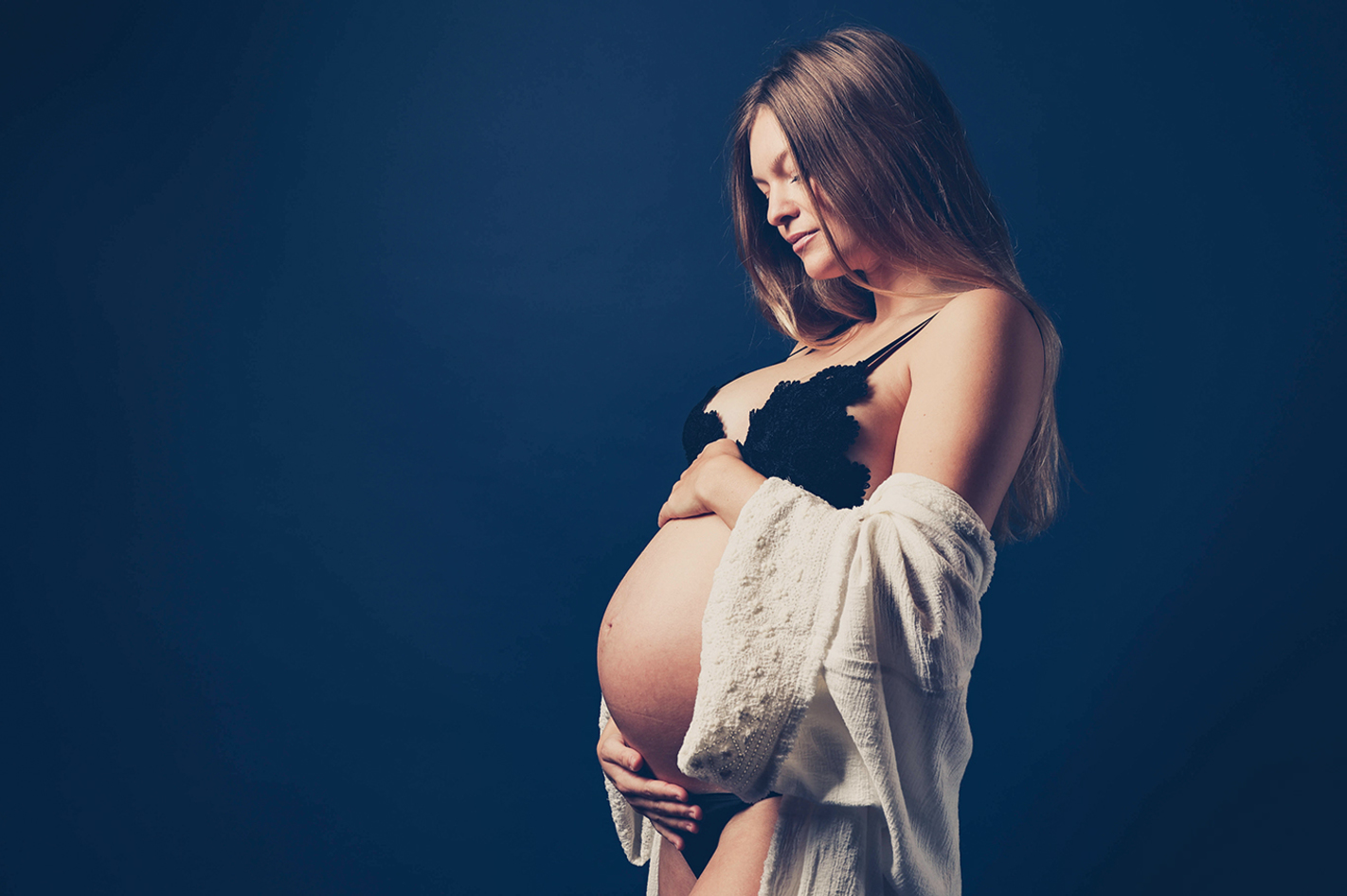 Babybauch Fotoshooting in Essen