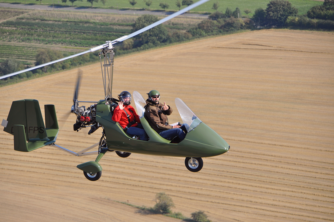 Tragschrauber Rundflug Büren (30 Min.)