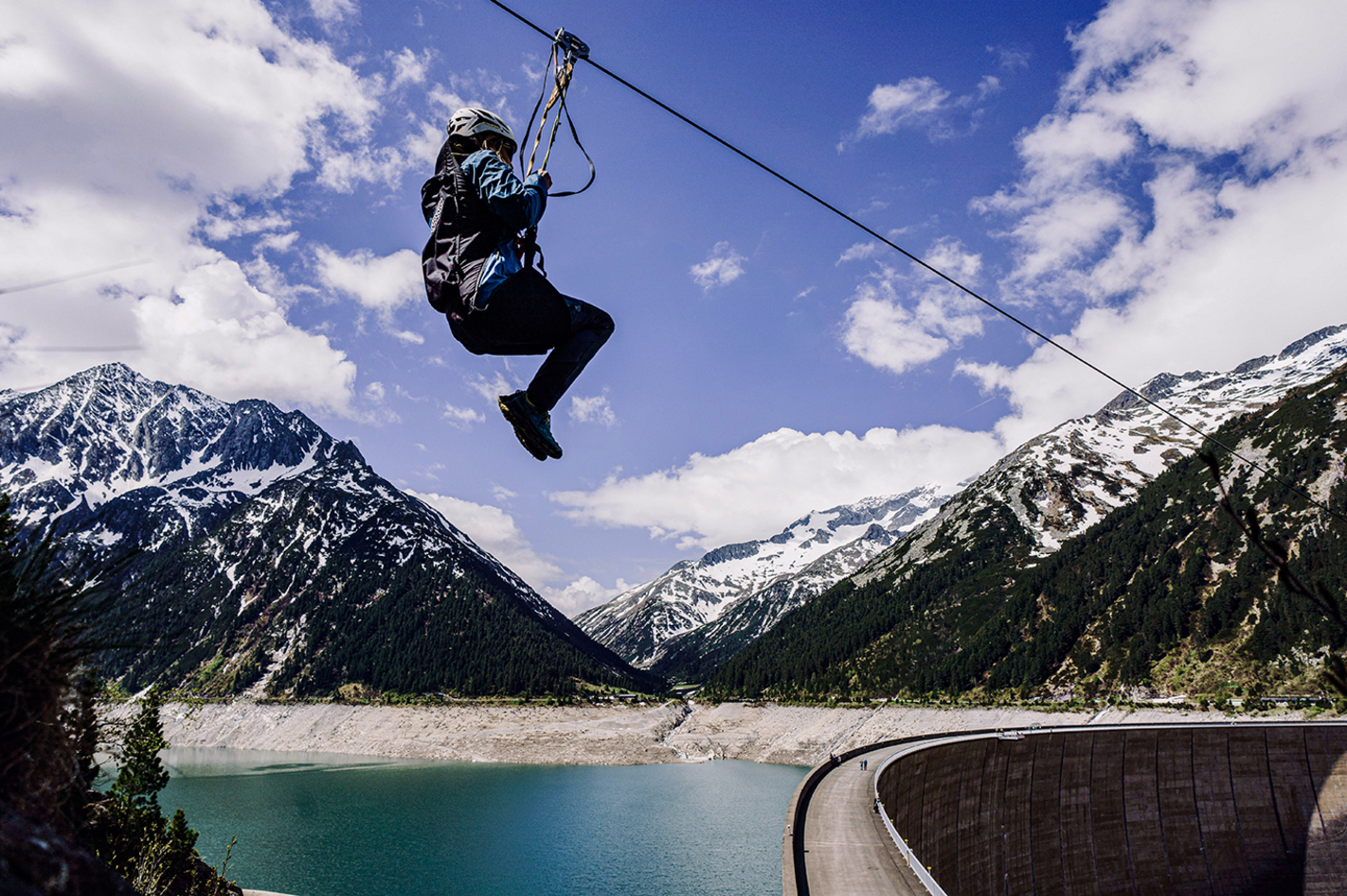 Flying Fox Tirol in Ginzling