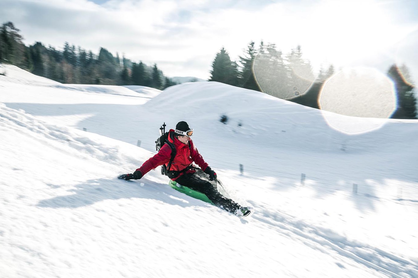 Schneeschuhtour u. Bobfahrt Teichalm