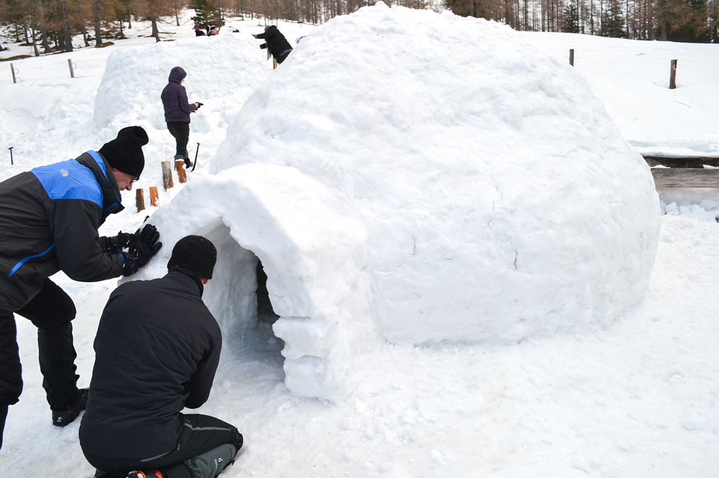 Iglu-Workshop Spital in Spital am Pyhrn