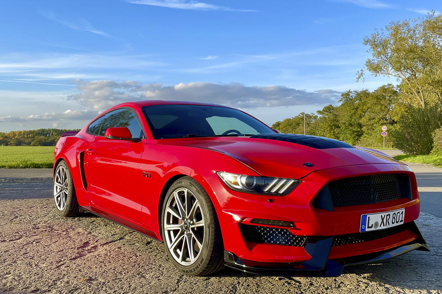 Ford Mustang mieten Flößberg