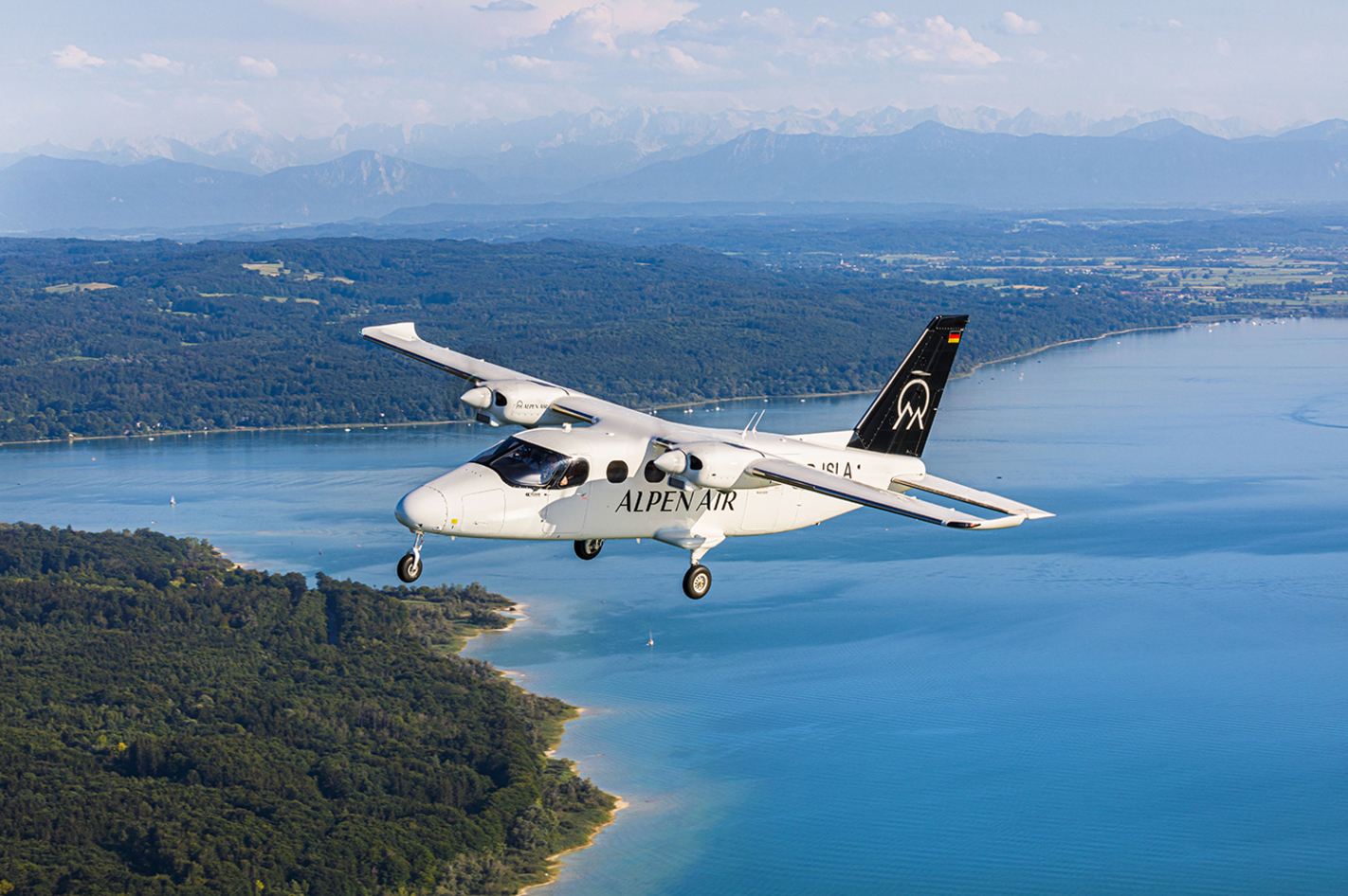 Rundflug München und Fünfseenland (45 Min.) in Augsburg