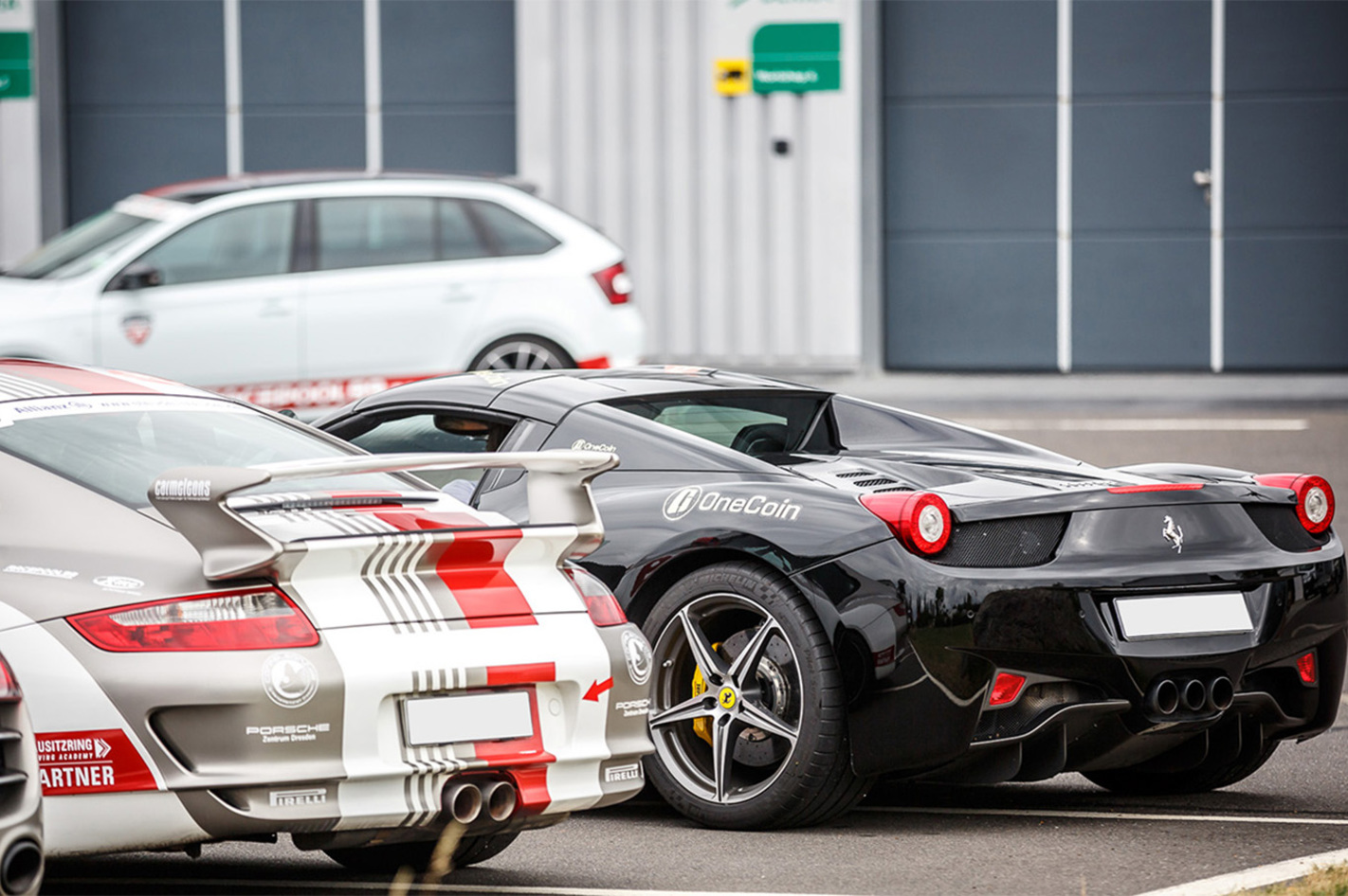 Ferrari Renntaxi Groß Dölln (2 Rdn.) in Templin