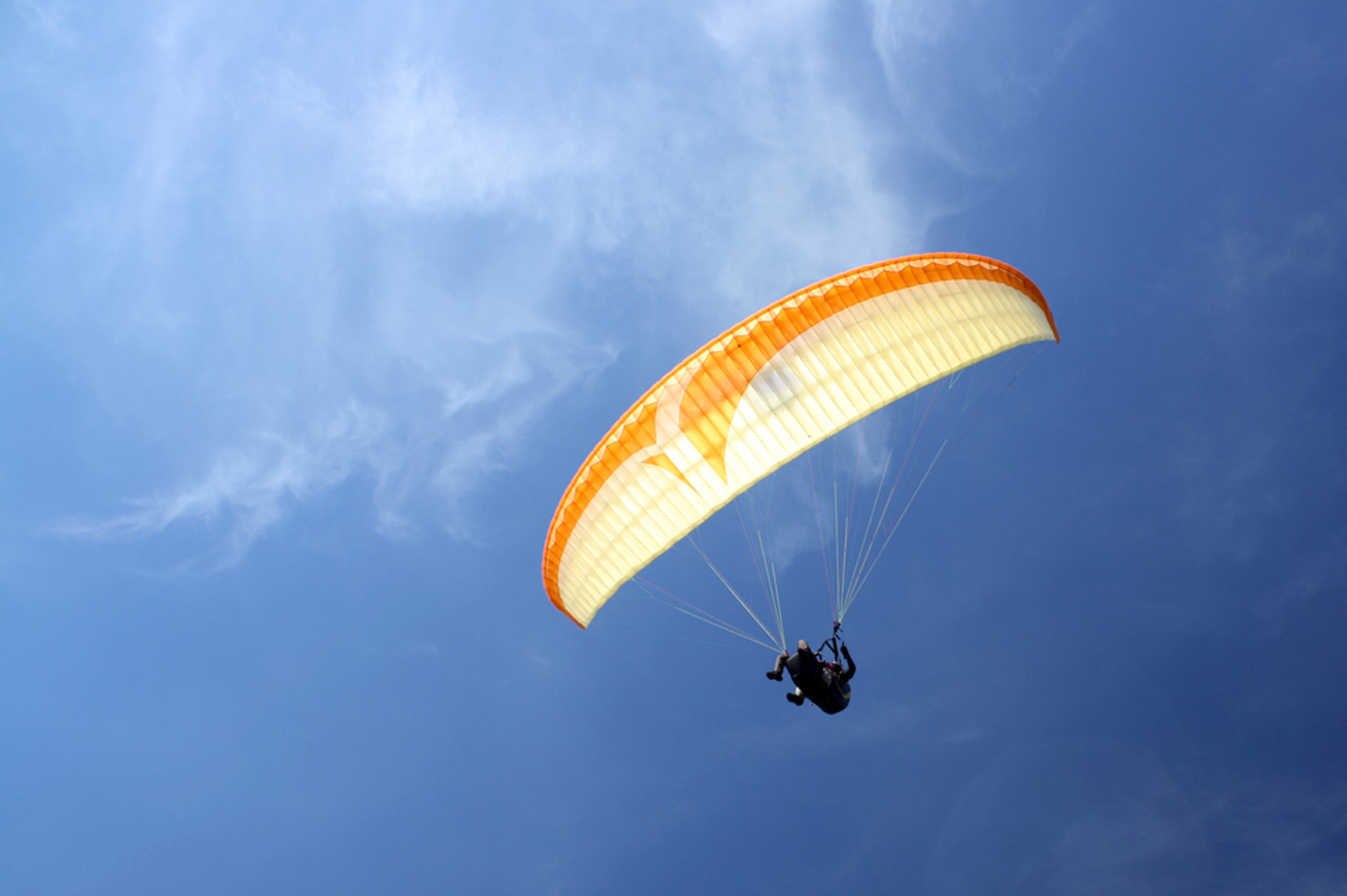 Gleitschirm-Thermikflug Schweiz in Fieschertal