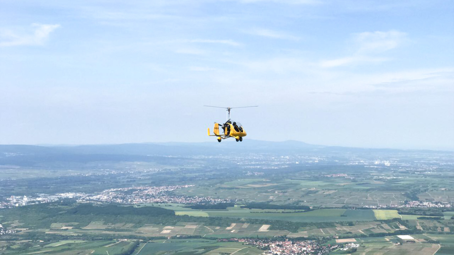 Tragschrauber-Rundflug Speyer (60 Min.)
