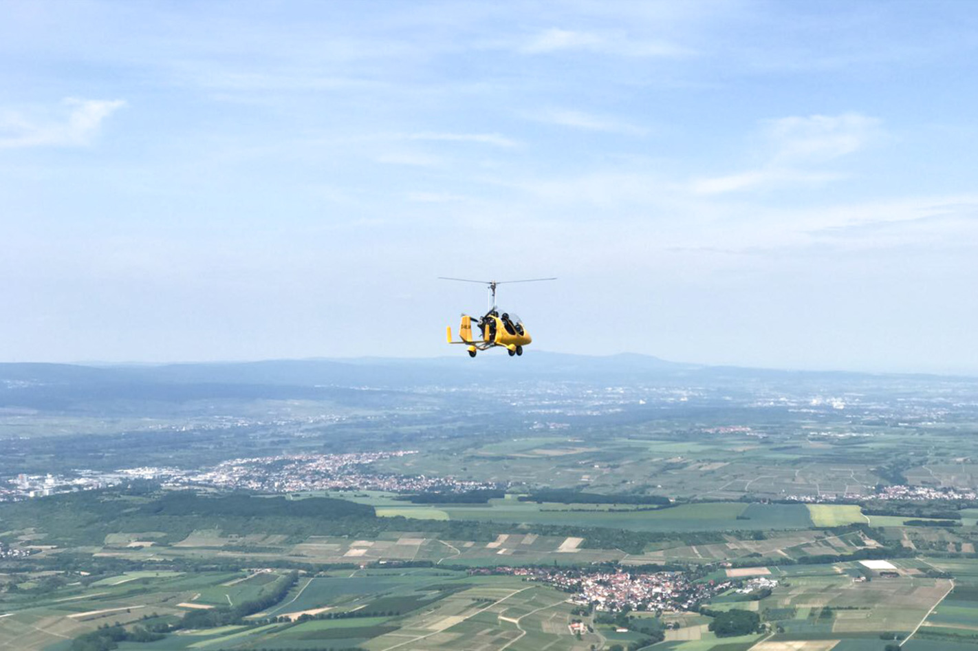 Tragschrauber Rundflug Mosbach (60 Min.)