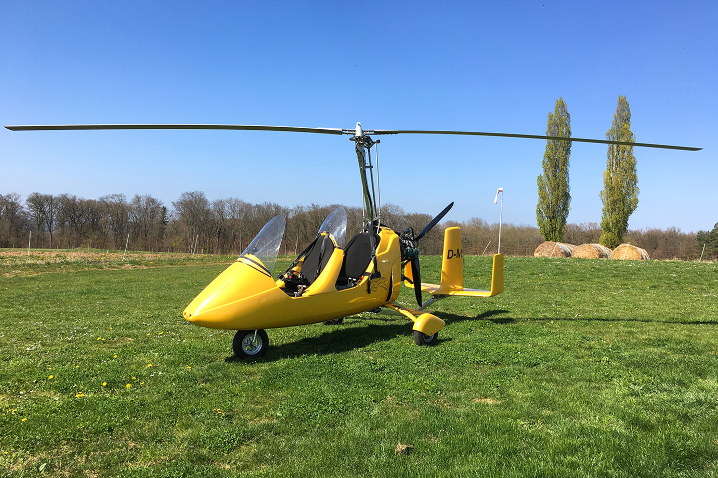 Tragschrauber Rundflug Mosbach (45 Min.)