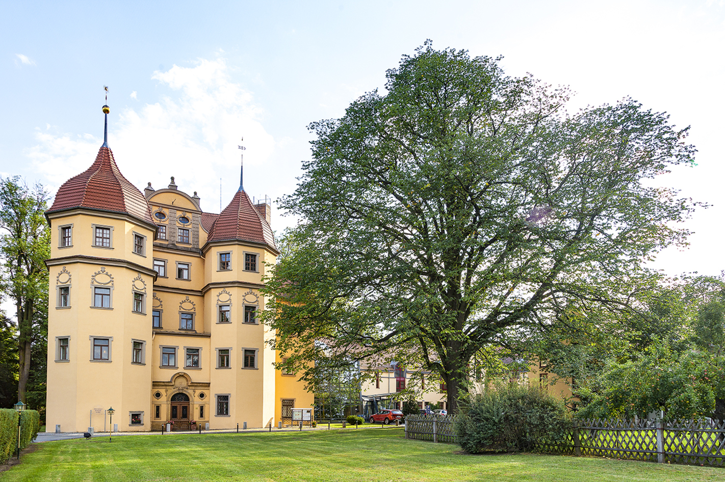 Luxus-Kurzurlaub in der Schloss-Suite bei Zittau für 2 (1 Nacht) in Bertsdorf-Hörnitz