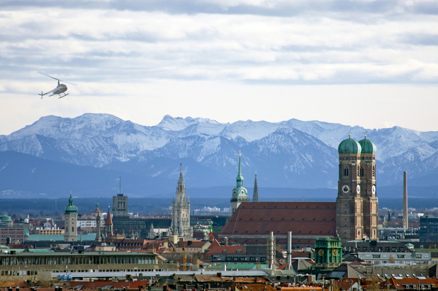 Hubschrauber-Rundflug über München