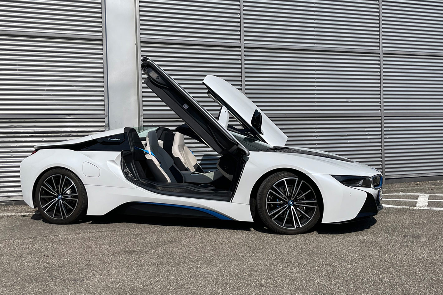 BMW i8 Roadster fahren Baindt