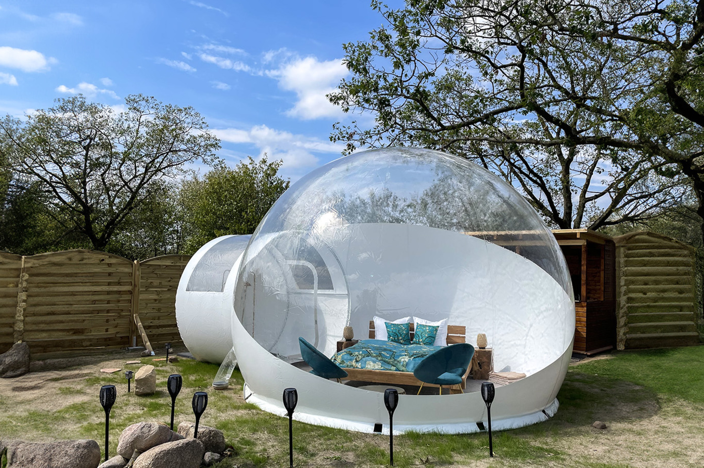 Bubble Übernachtung Strausberg für 2 in Altlandsberg