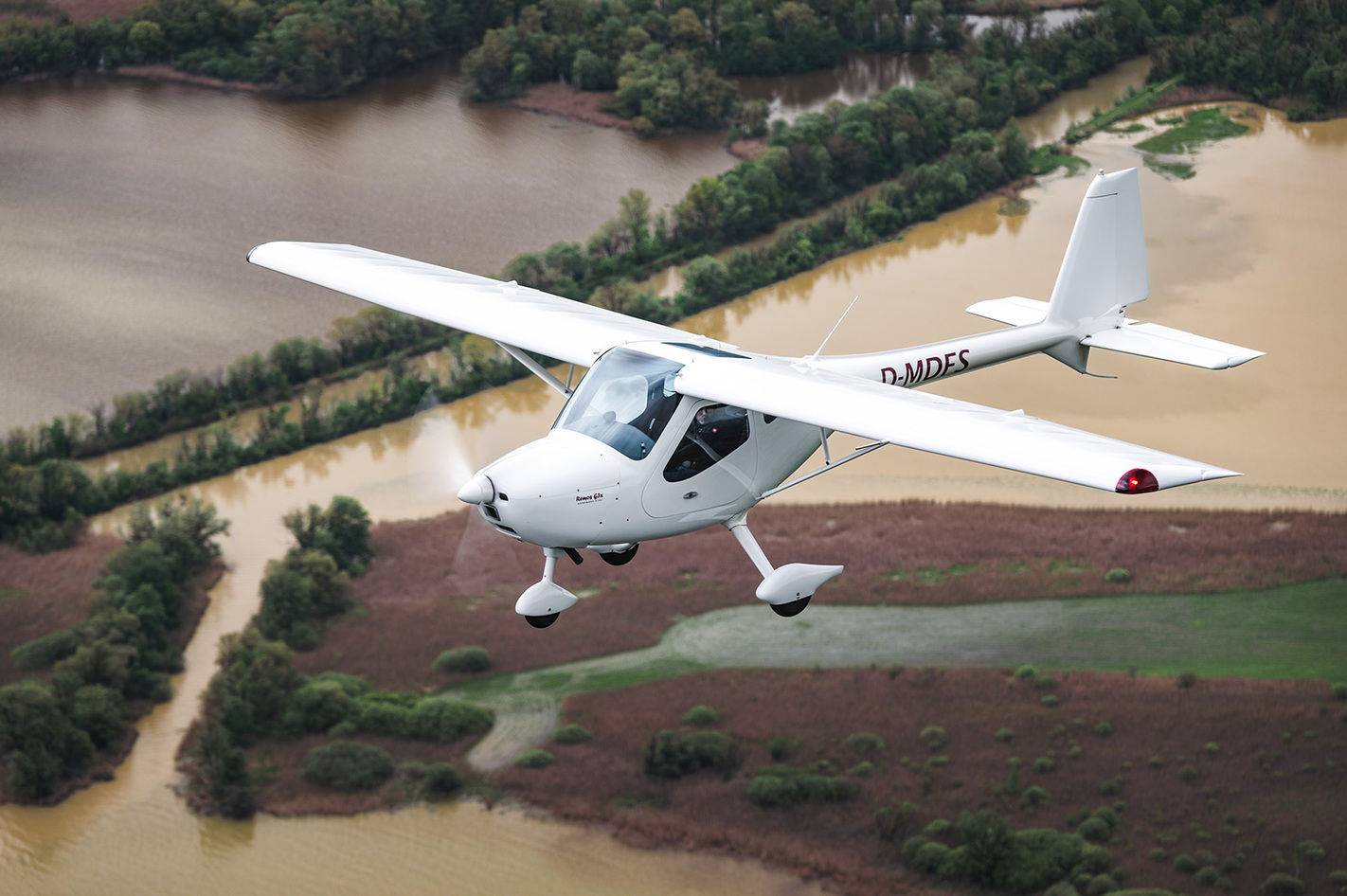 Rundflug im Ultraleichtflugzeug Aschaffenburg (30 Min.) in Großostheim