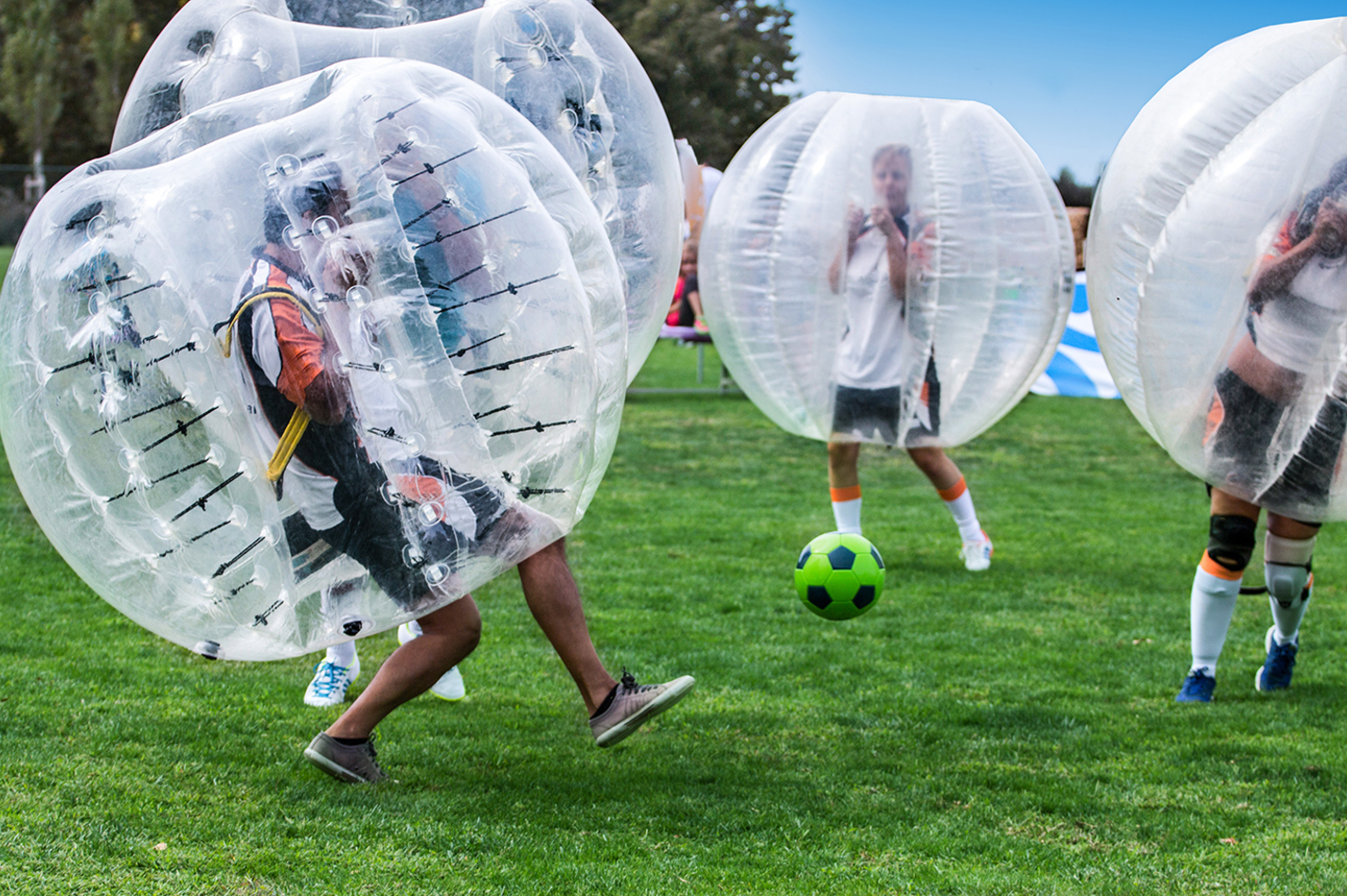 Bubble-Fußball in Stadtlohn