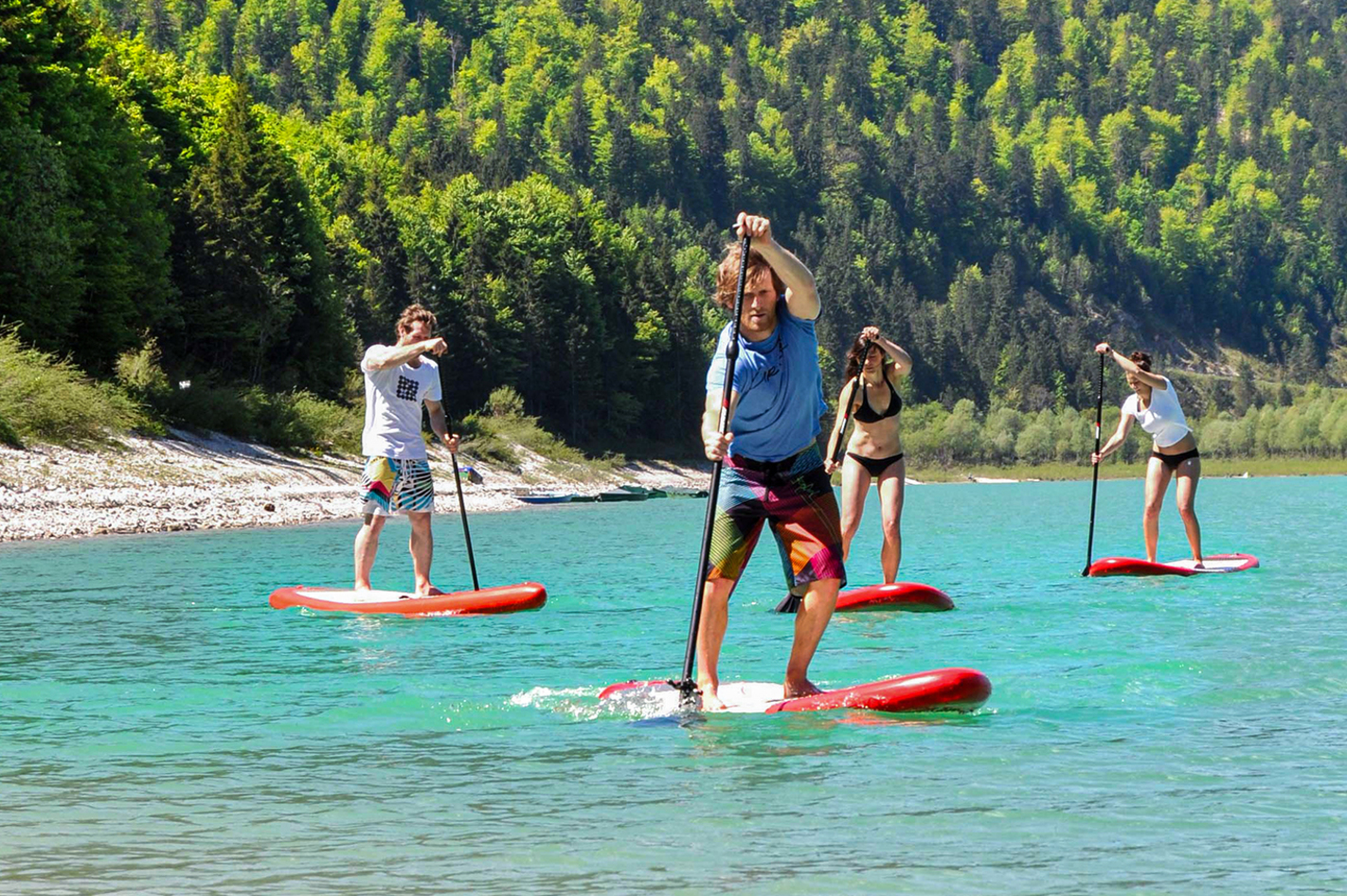 Stand Up Paddling Sightseeing-Tour in Geisenheim