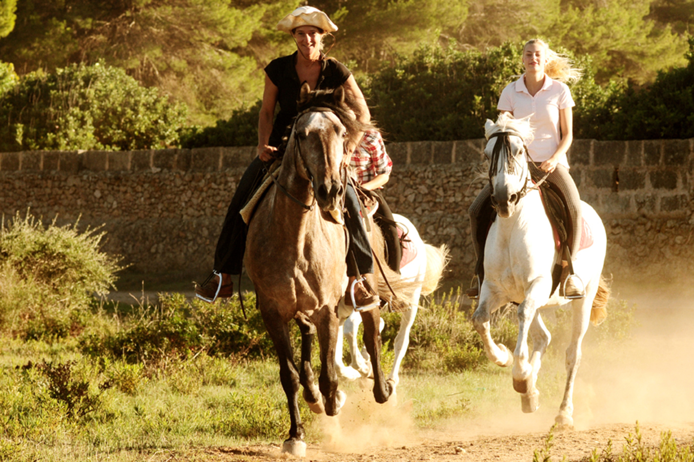 Ausreiten auf Mallorca in Cala Ratjada