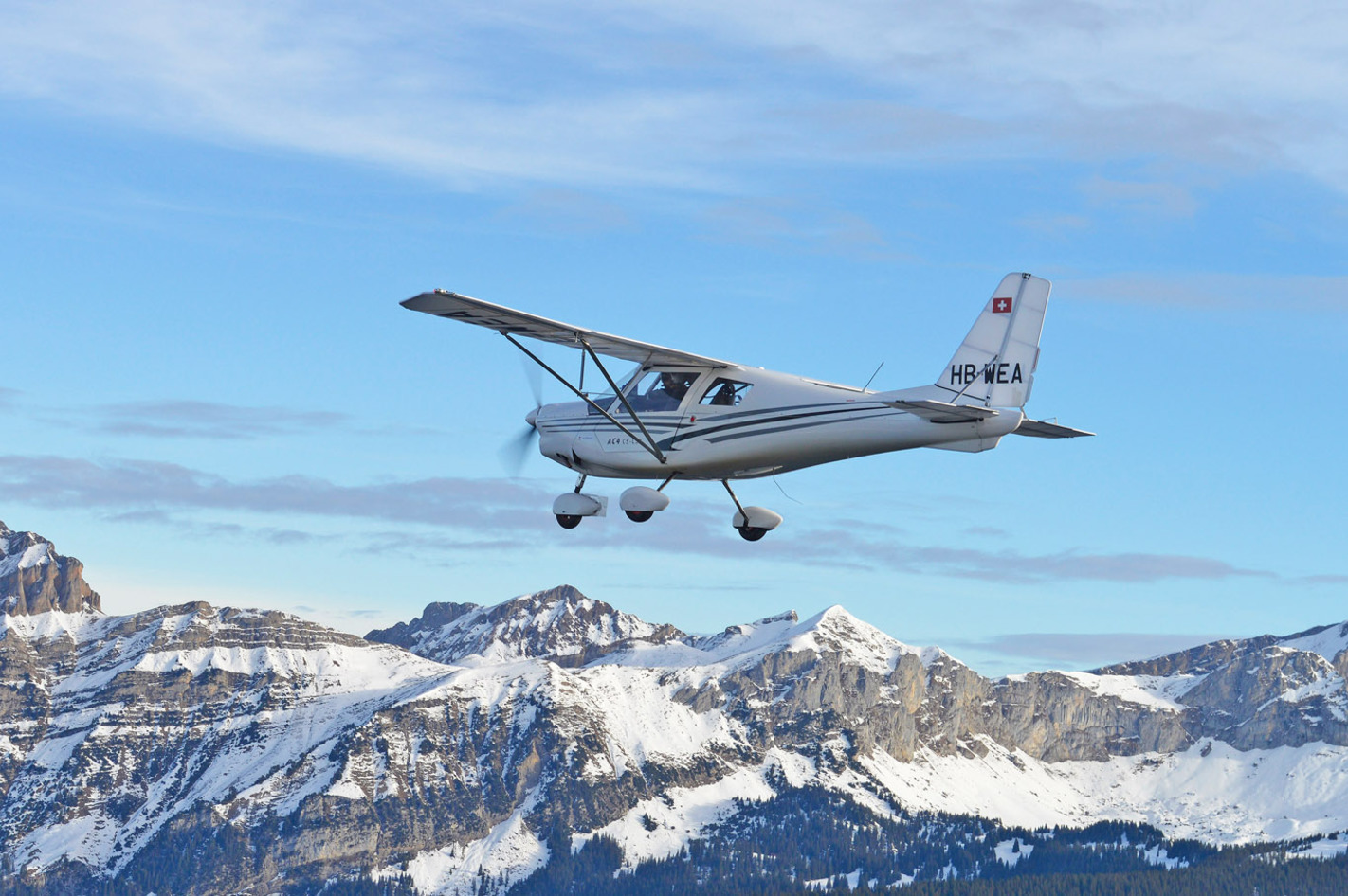 Rundflug im Ultraleichtflugzeug Schweiz (30 Min.)