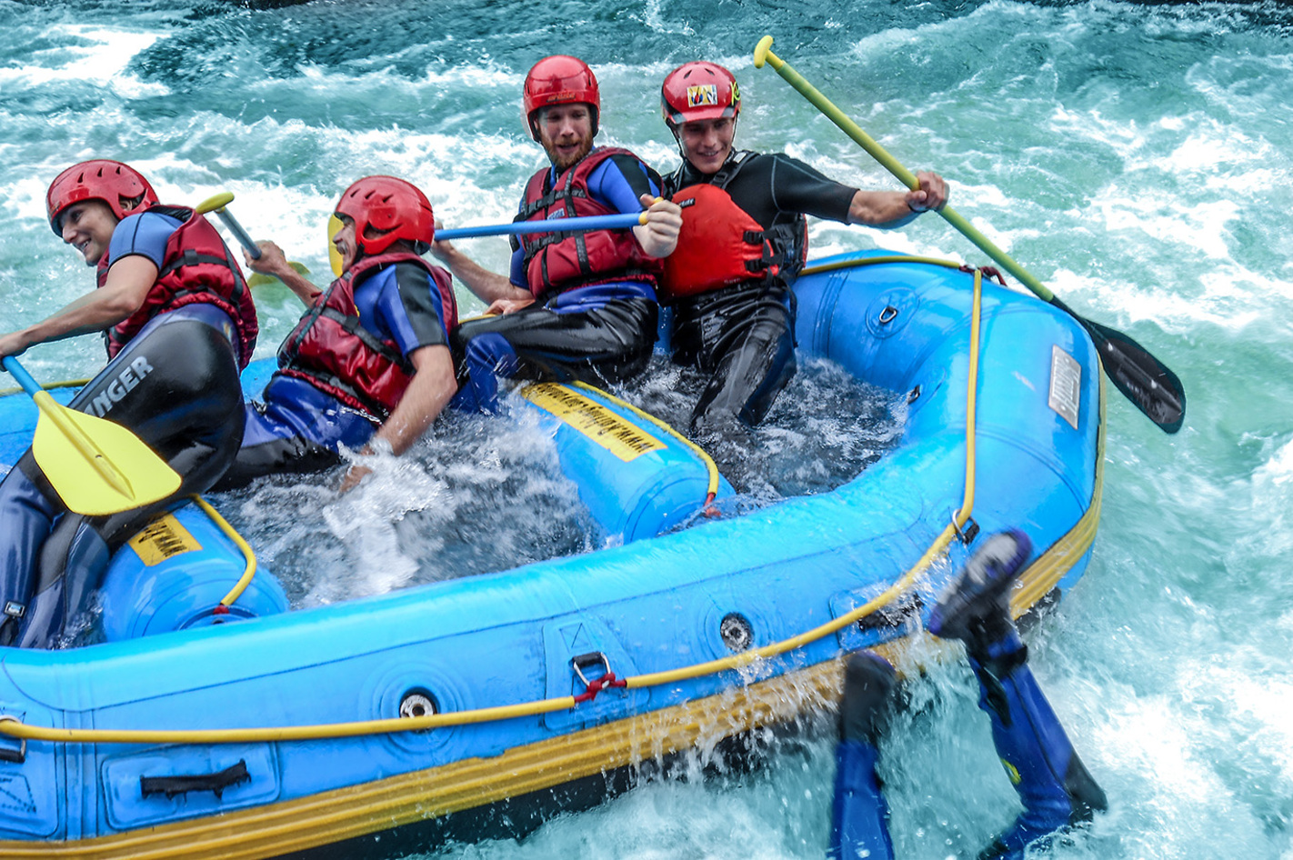 Rafting im Eiskanal Augsburg