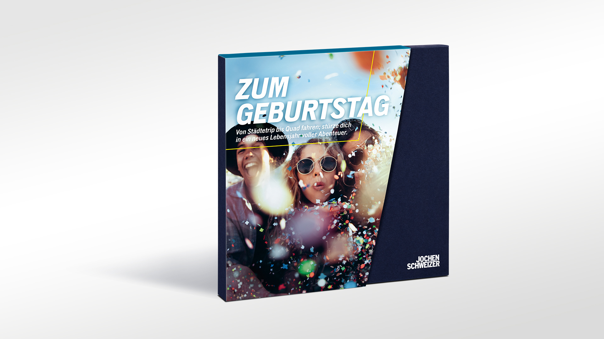 Geschenkbox Zum Geburtstag für Zwei - Wertgutschein